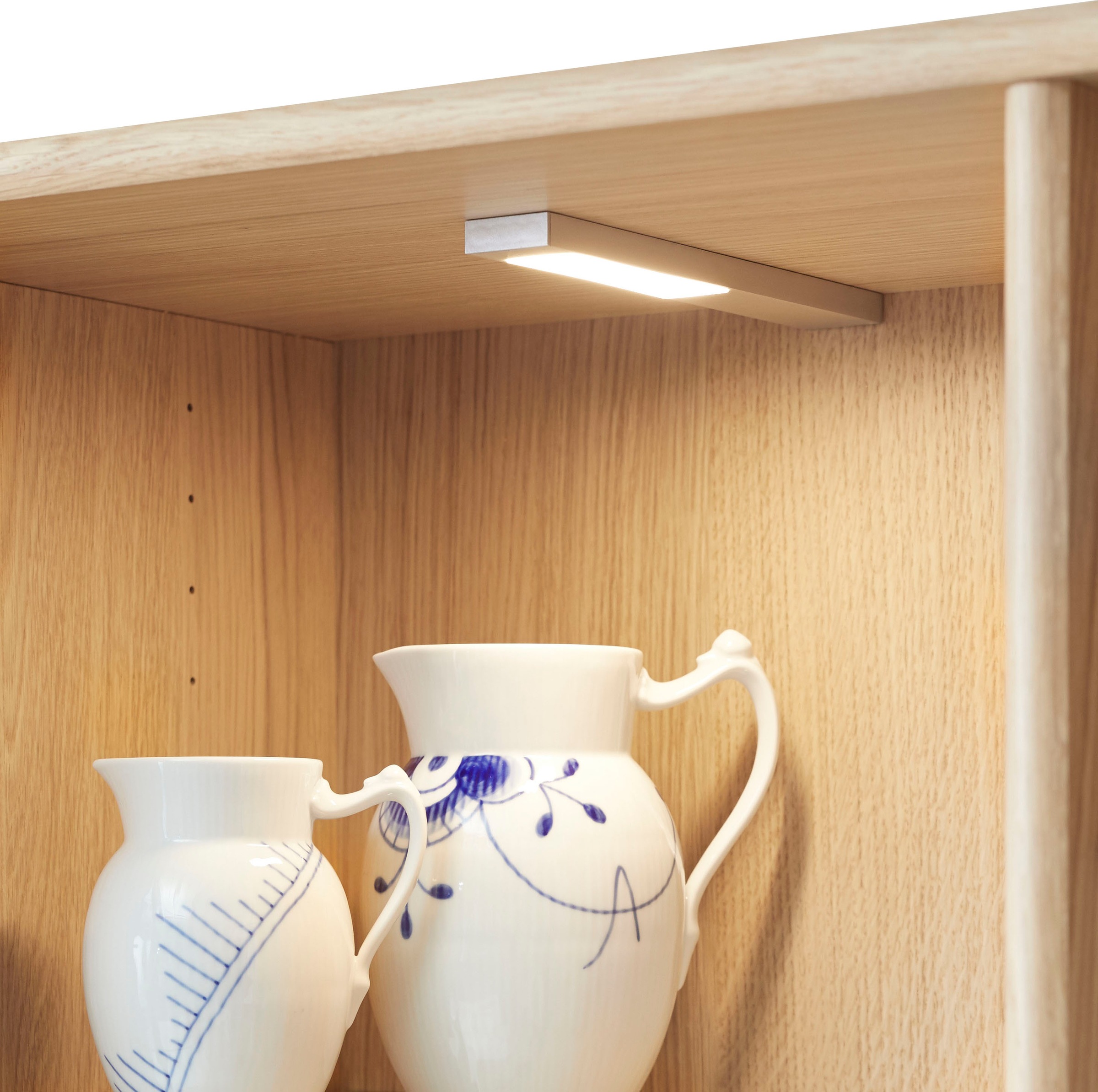 Hammel Furniture Lowboard »Mistral, Hochwertig Schrank, hängend/stehend montierbar«, mit zwei Glastüren, B: 133 cm, anpassungsbar Designmöbel