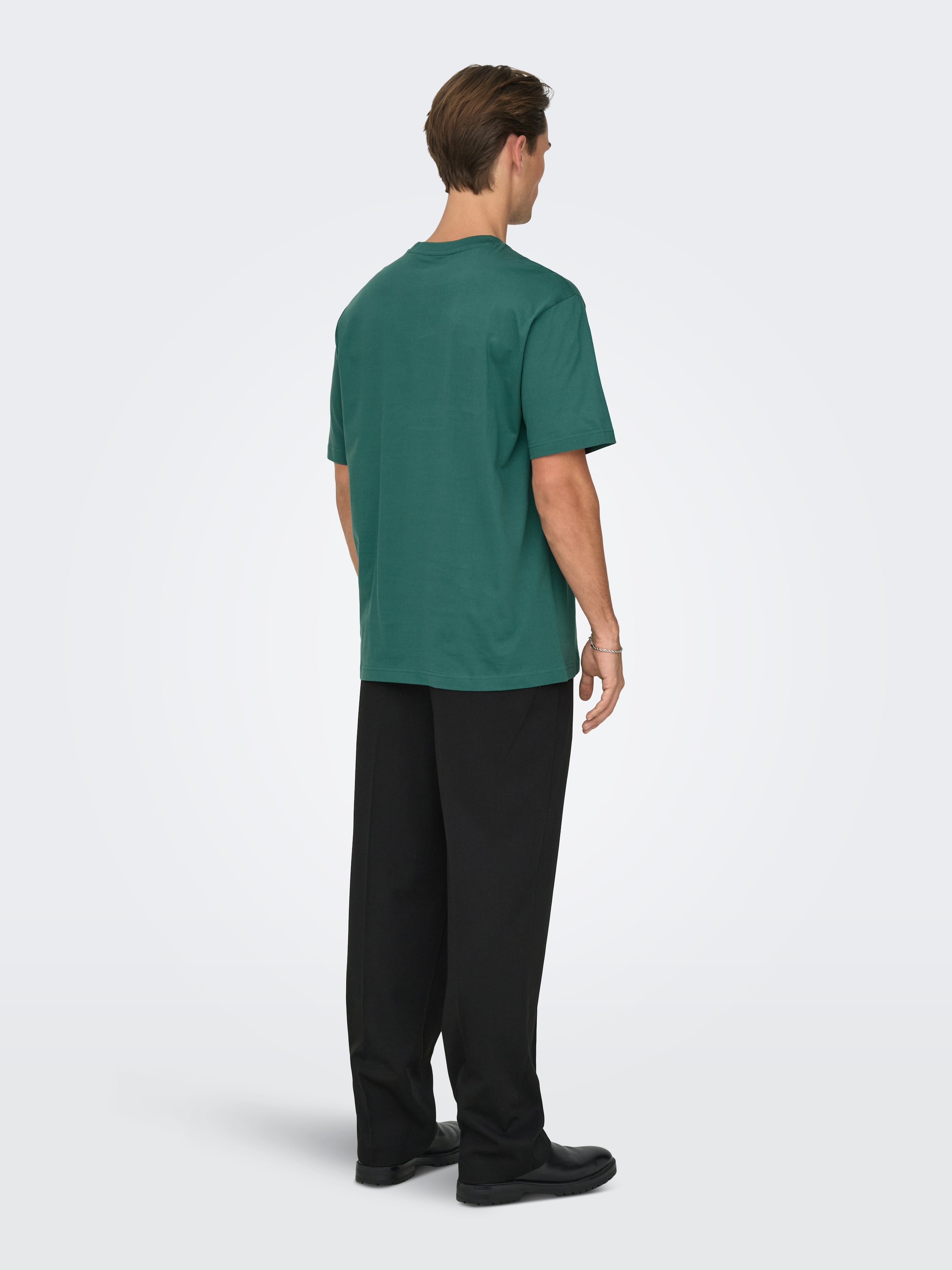 ONLY & SONS Rundhalsshirt »ONSFRED RLX SS TEE« Baumwolle, relaxed fit