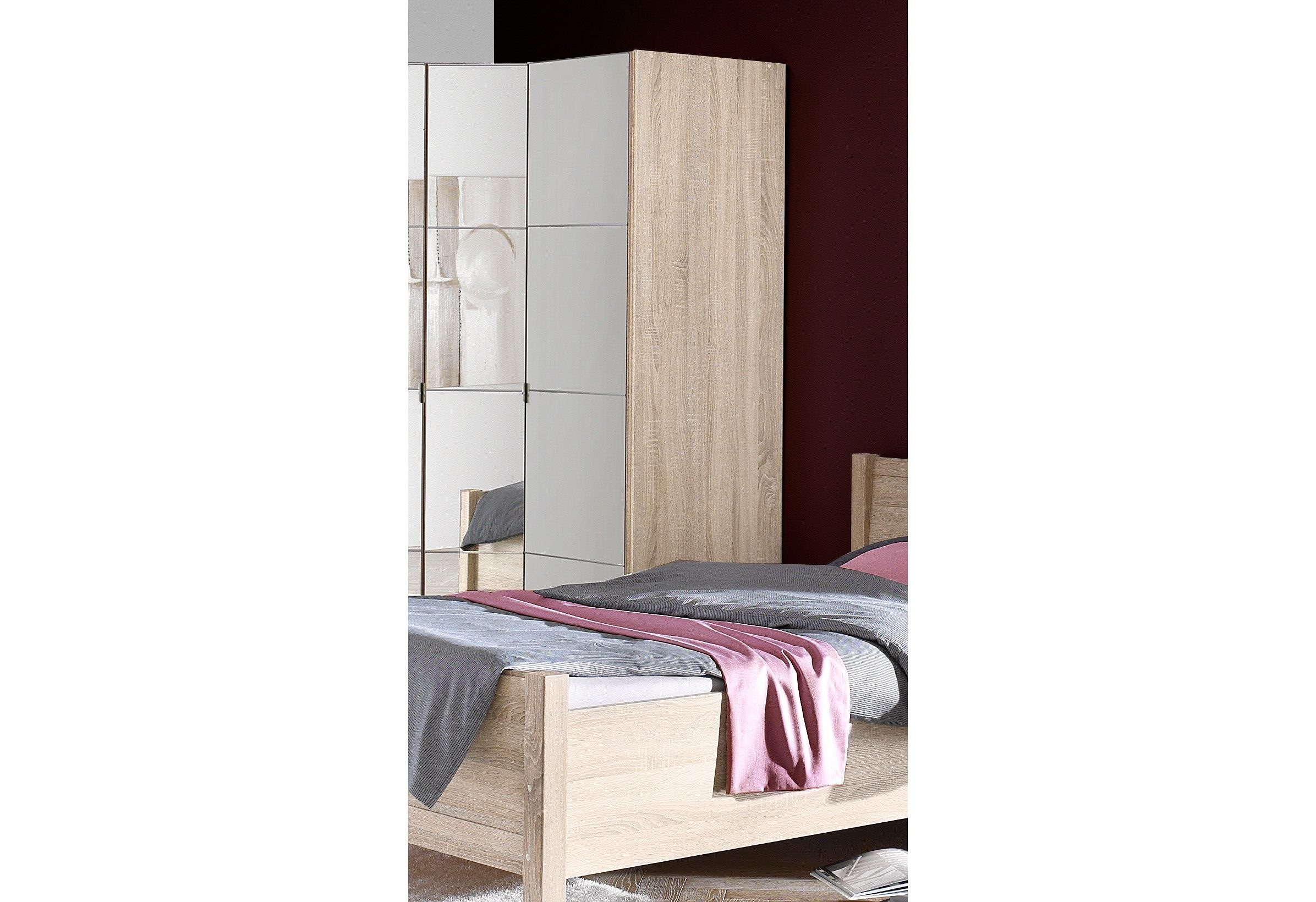 priess Kleiderschrank »Malaga«, mit Spiegelfront