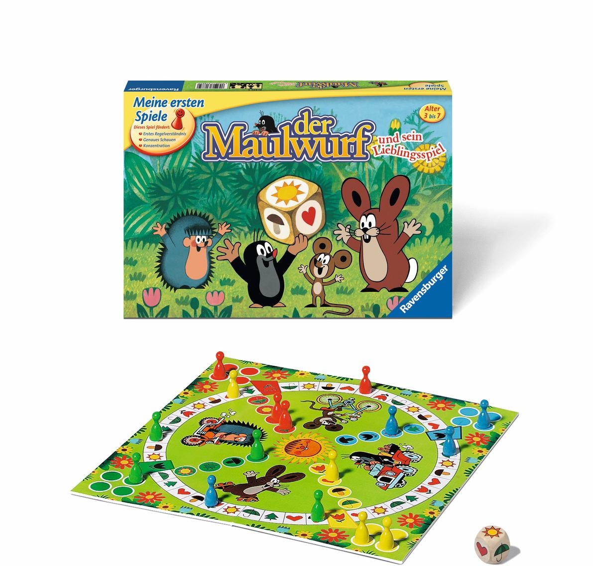 Ravensburger Spiel »Der Maulwurf und sein Lieblingsspiel«, Made in Europe