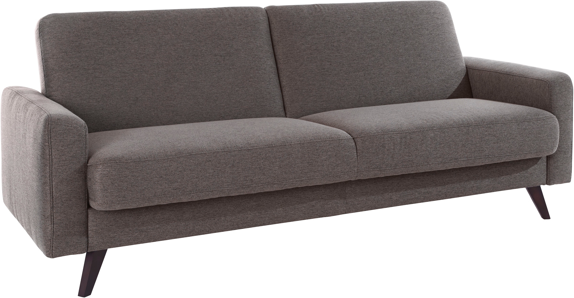 exxpo - sofa fashion 3-Sitzer »Samso, elegant und bequem, toller Sitzkomfort, Schlafsofa«, Kippcouch, inklusive Bettfunktion und Bettkasten, Komfortsitzhöhe 49cm