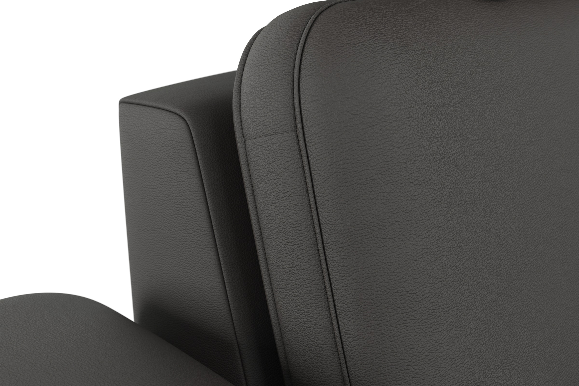sit&more Ecksofa »Bendigo L-Form«, inklusive Sitztiefenverstellung, Bodenfreiheit 12 cm, in 2 Fußfarben