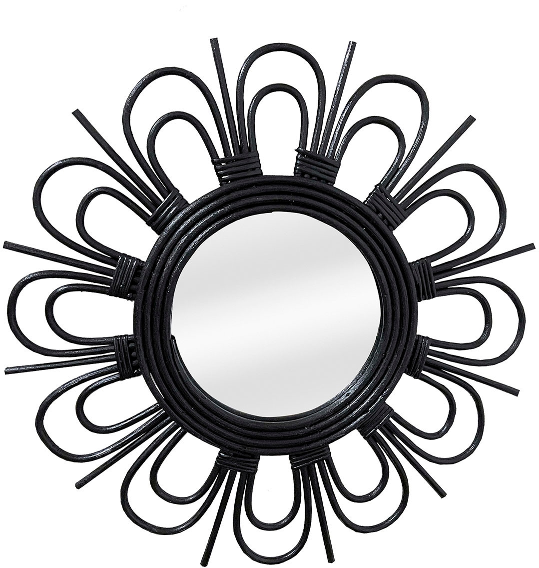 Kayoom Wandspiegel »Rattan Spiegel Aina 225« günstig online kaufen