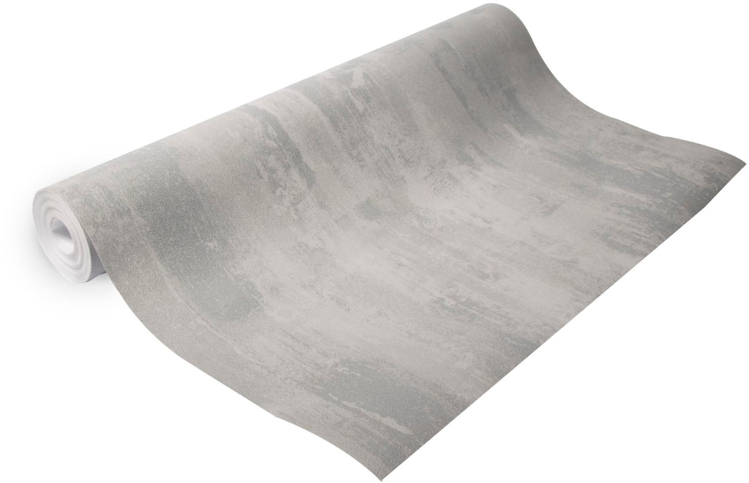 Superfresco Easy Vliestapete »Bellagio« uni geprägt Grau - 10m x 52cm