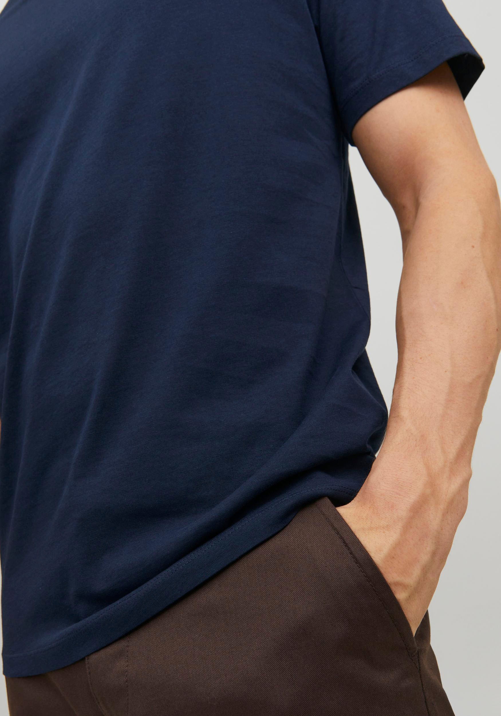 Jack & Jones V-Shirt »JJEORGANIC BASIC TEE«