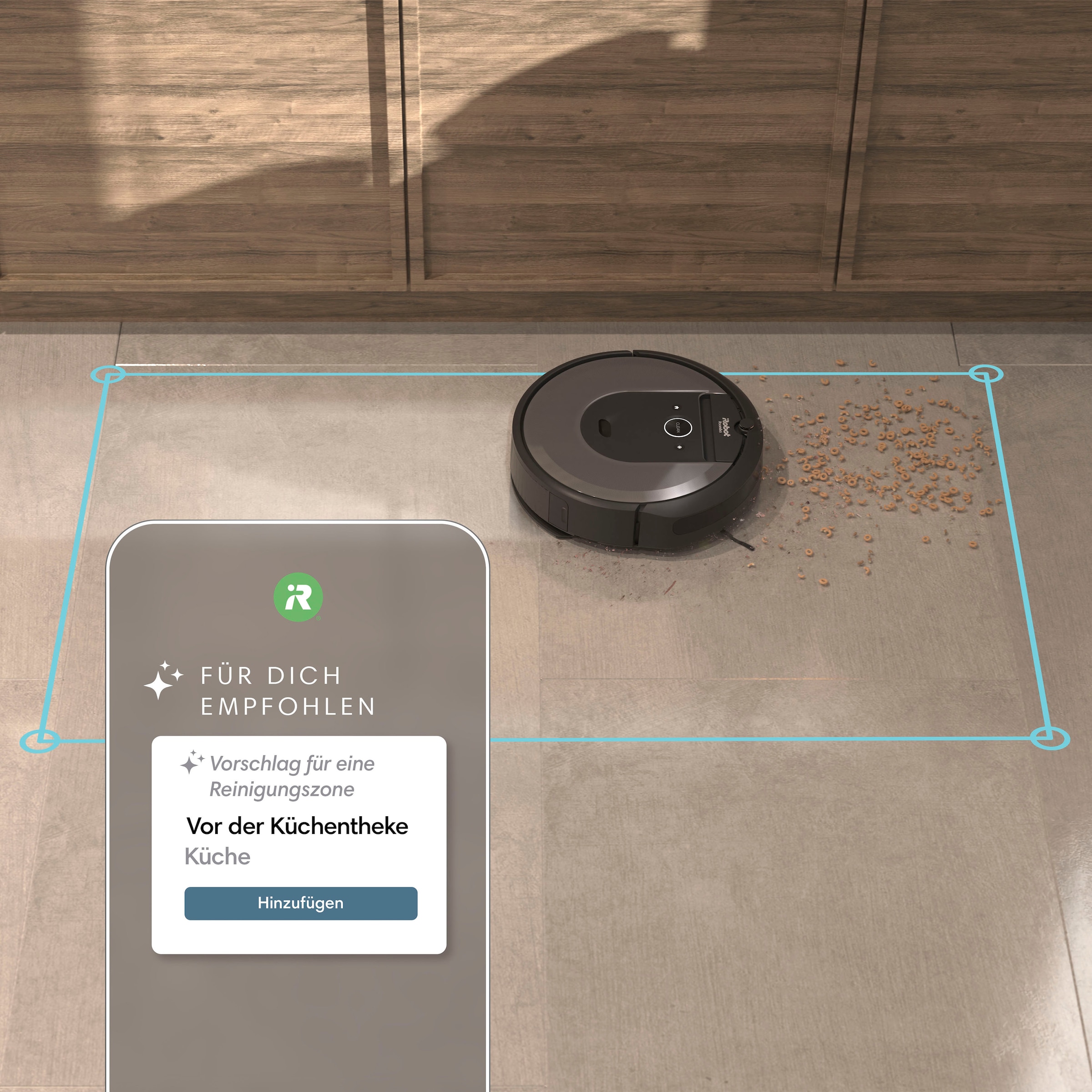 iRobot Saugroboter »Roomba Combo i8+ (i857840) inkl. autom. Absaugstation«