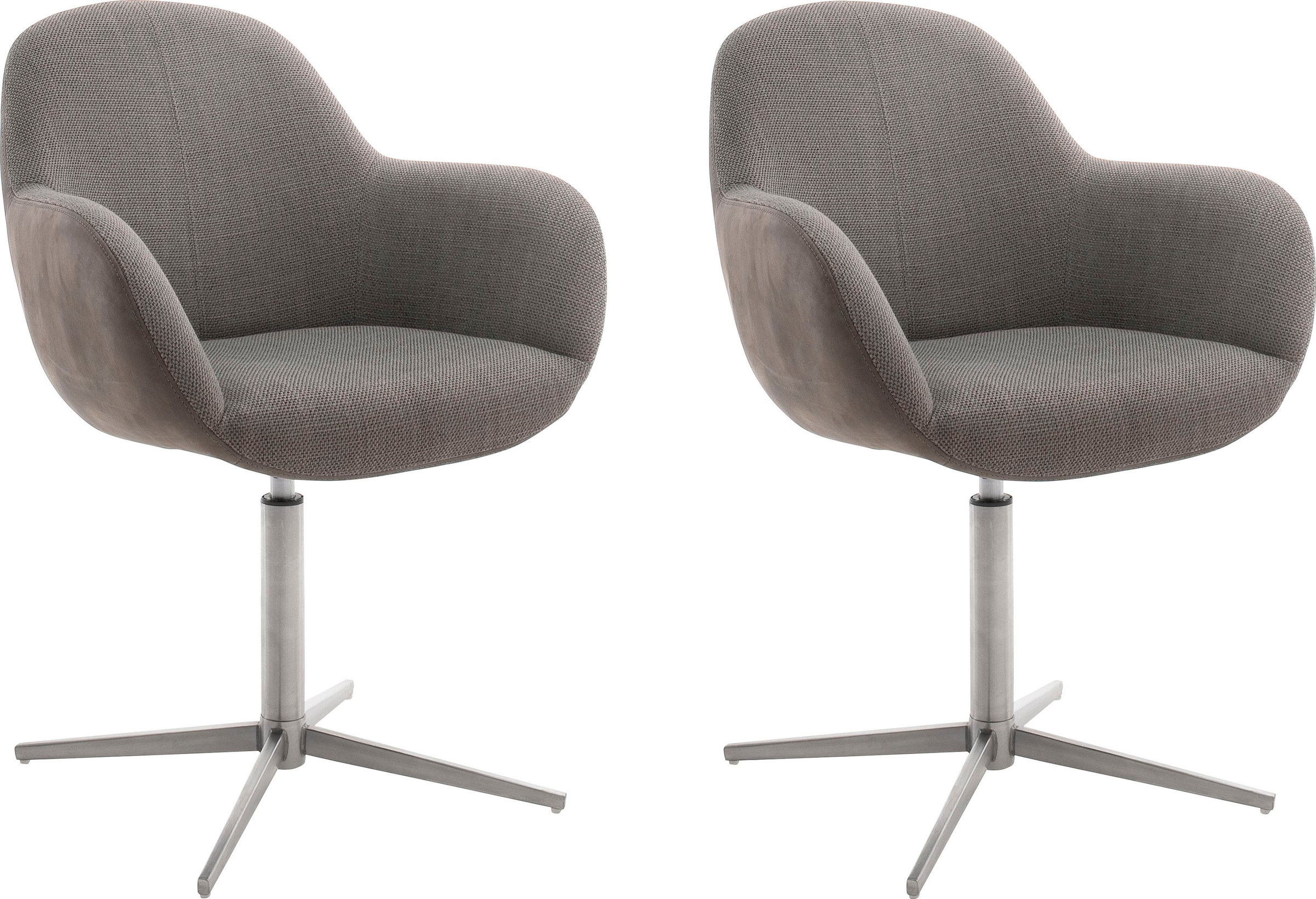 MCA furniture Esszimmerstuhl »Melrose«, (Set), 2 St., Stuhl 360°drehbar mit günstig online kaufen