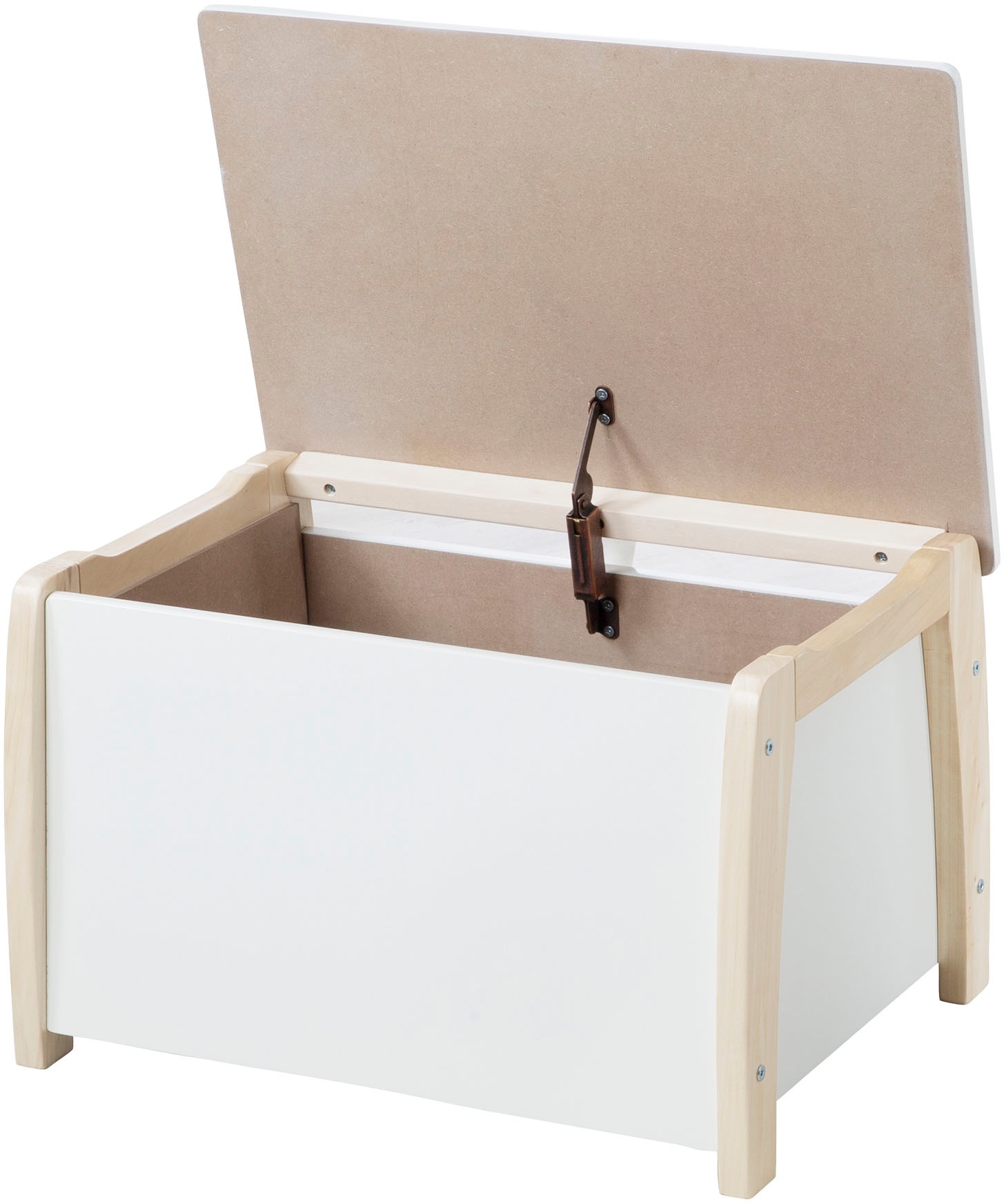 roba® Truhe »weiß lackiert« mit Deckelbremse; fürs Kinderzimmer günstig online kaufen