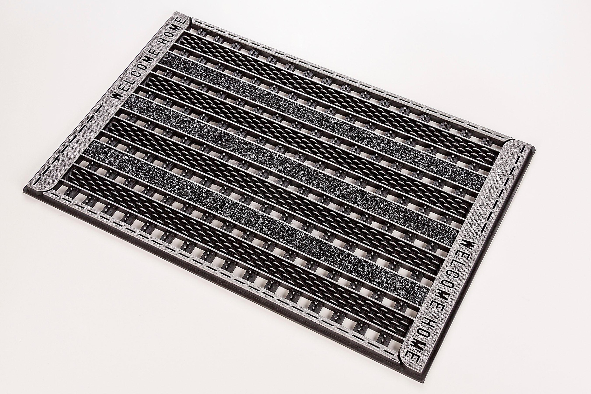 Home2Fashion Fußmatte »GC Clean Griddie«, rechteckig, 8 mm Höhe, Schmutzfan günstig online kaufen