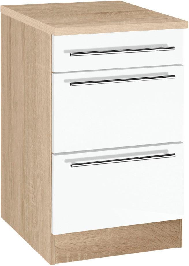 KOCHSTATION Unterschrank »KS-Eton« mit großen Auszügen, Breite 50 cm