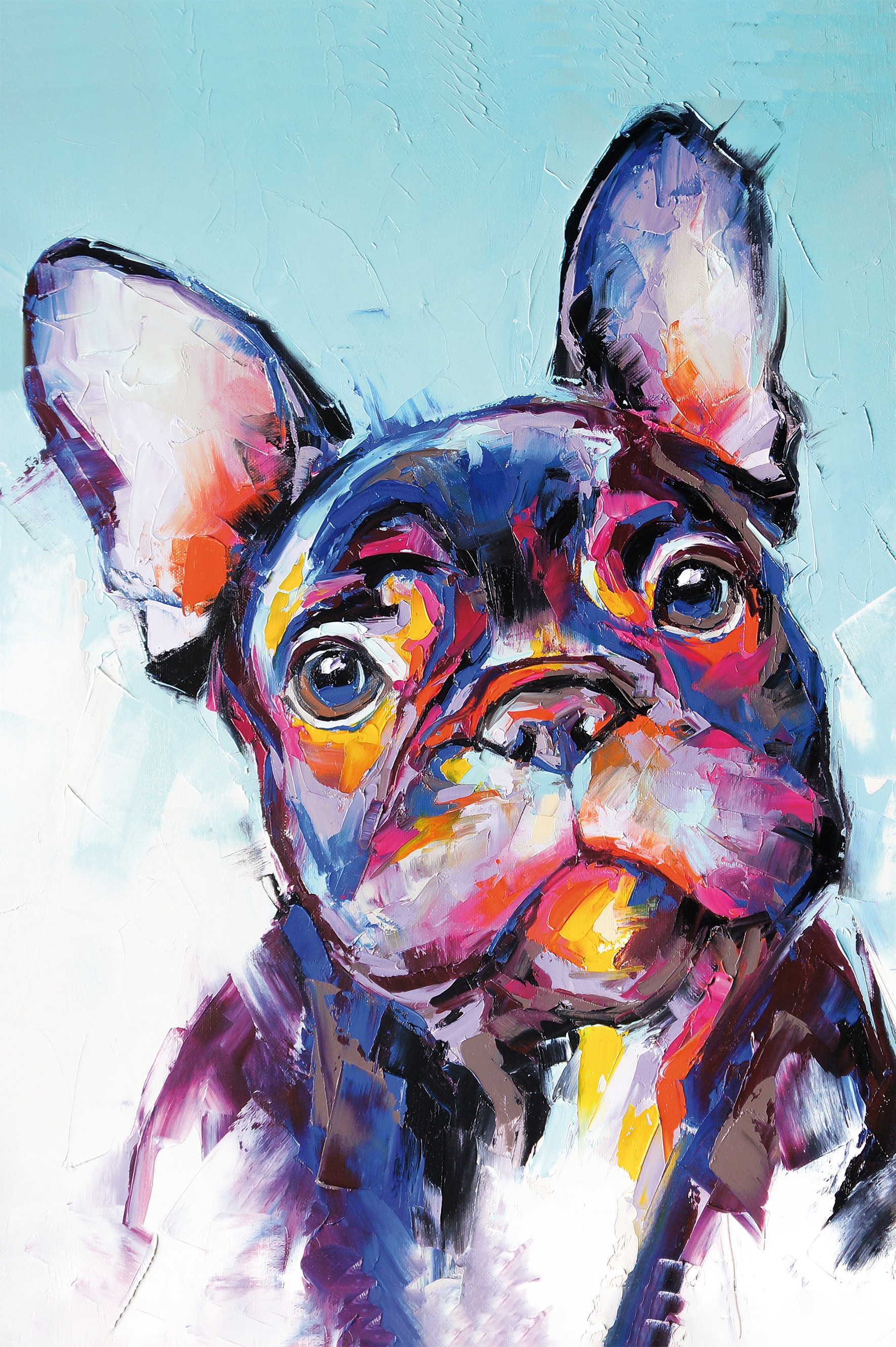 Bönninghoff Leinwandbild »Hund«, Hund, (1 St.), BxH: 60x90 cm günstig online kaufen