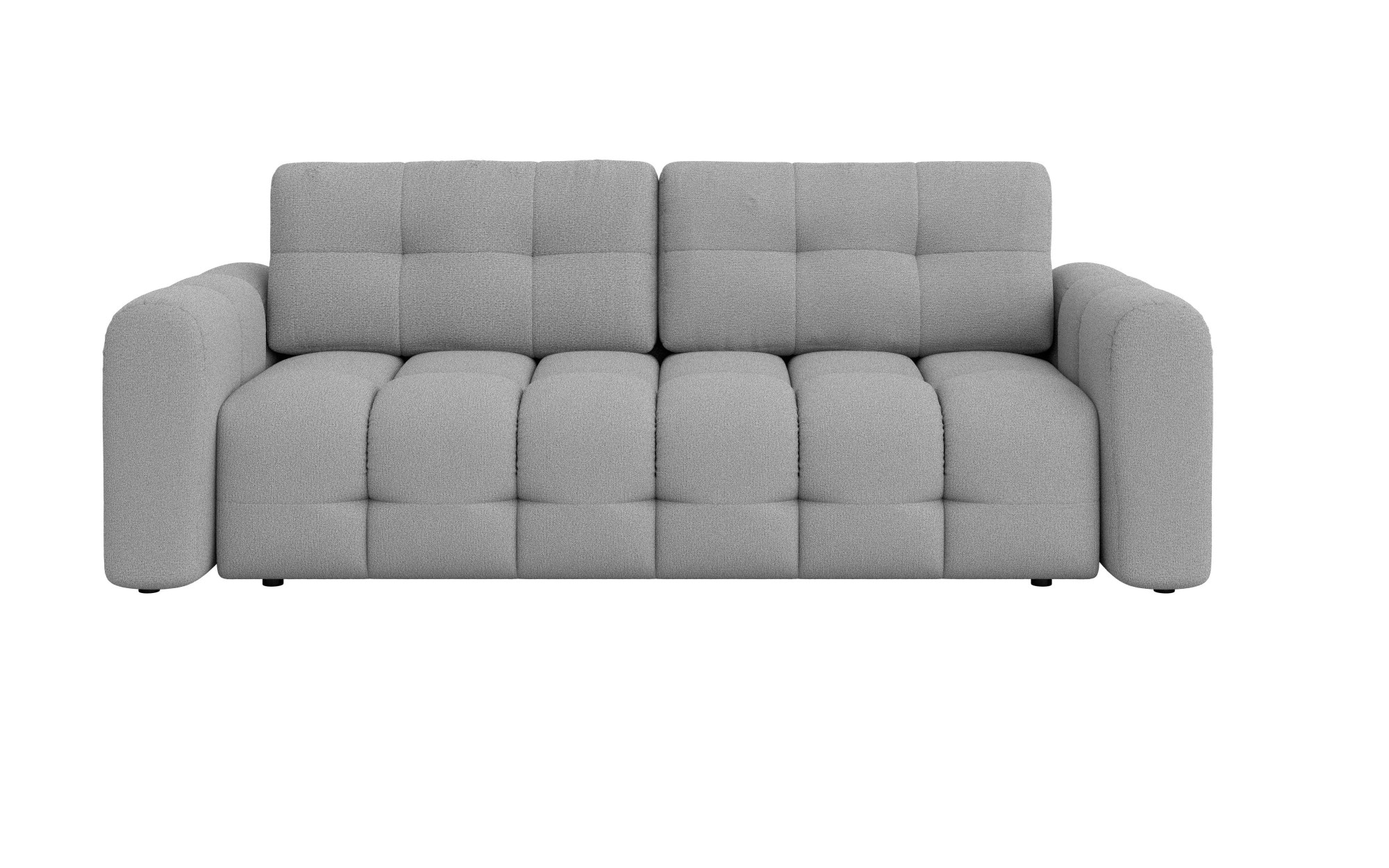 INOSIGN 3-Sitzer »Manilla, wahlweise mit Bettfunktion, B/T/H 265/117/91 cm«, mit Wellenunterfederung, in verschiedenen Materialien und Farben