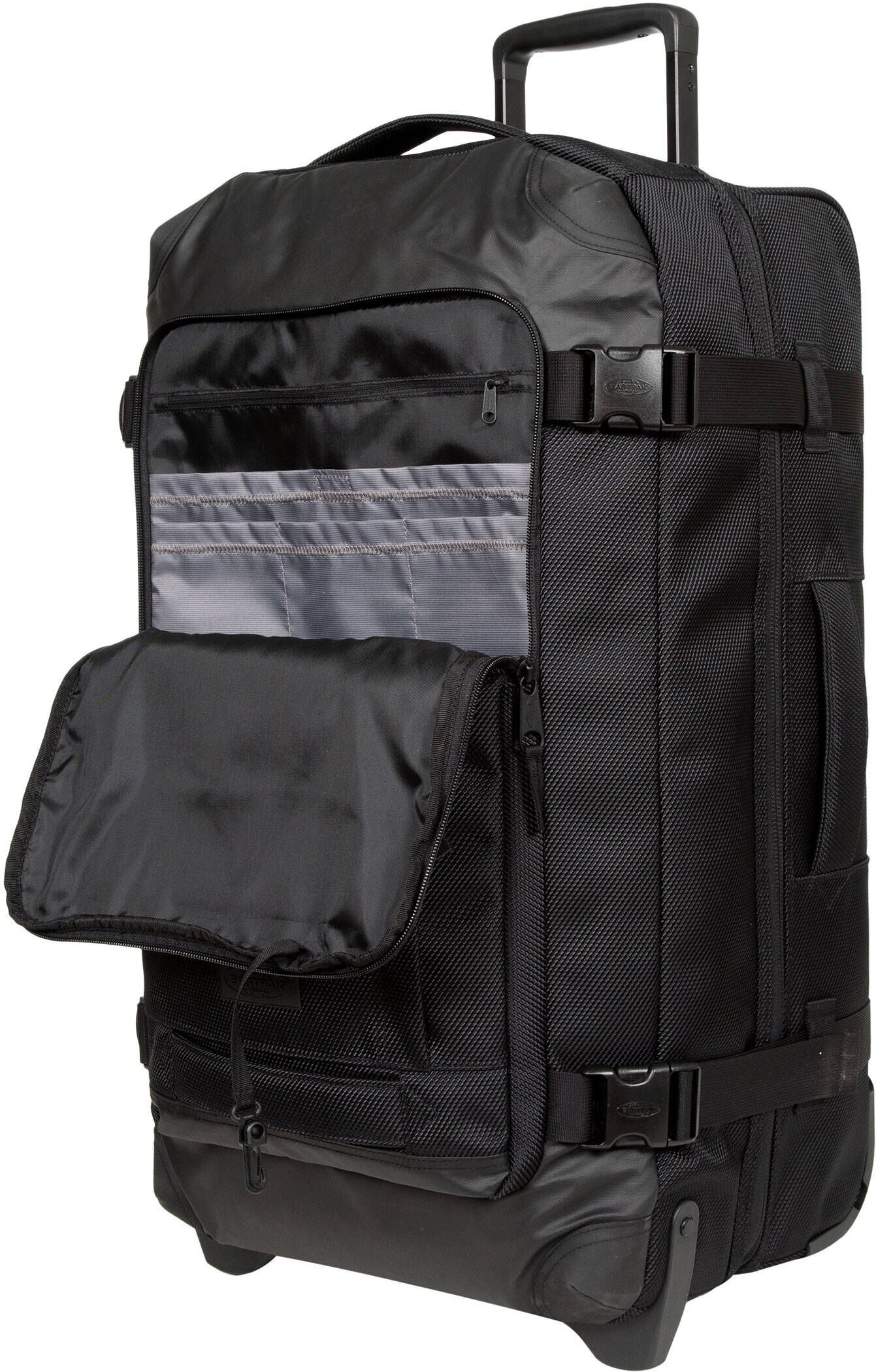 Eastpak Reisetasche »TRANVERZ L«, mit 2 Rollen, enthält recyceltes Material (Global Recycled Standard)