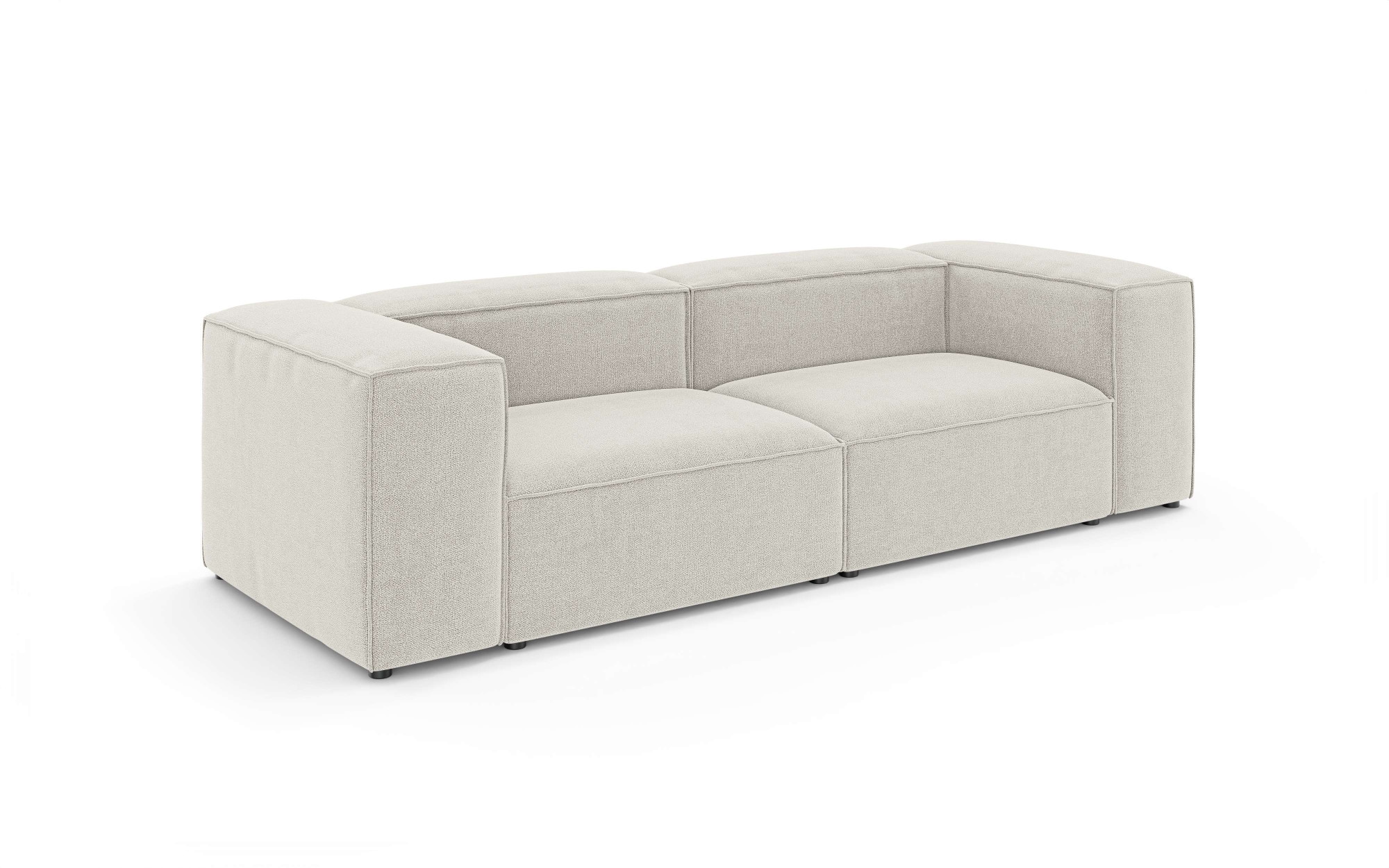 INOSIGN Big-Sofa »HAILY Modularsofa, Maße B/T/H: 260/100/72 cm«, als Modul oder separat verwendbar, für individuelle Zusammenstellung