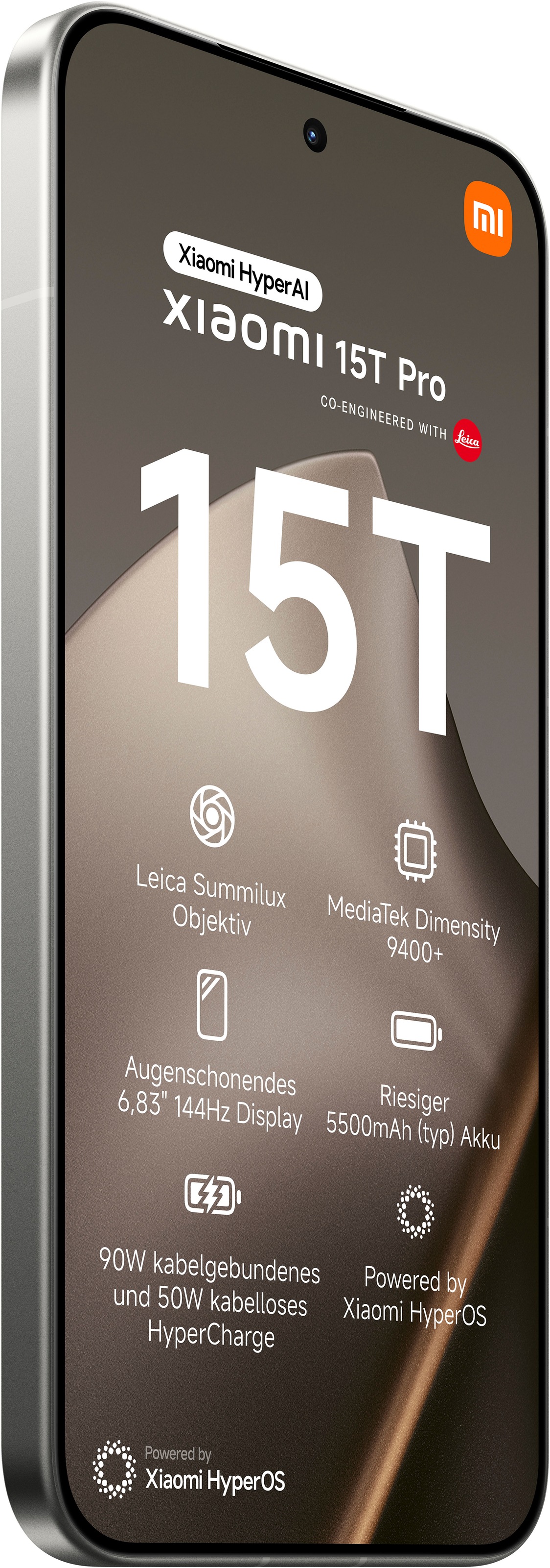 Xiaomi Smartphone »15T Pro 12+512«, grau