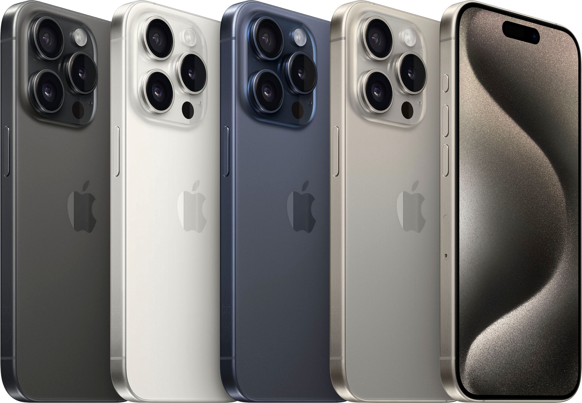 GB cm/6,1 Speicherplatz, Zoll, Apple MP bestellen titanium, Rechnung Kamera 15,5 48 256 15 Smartphone 256GB«, Pro »iPhone auf natural