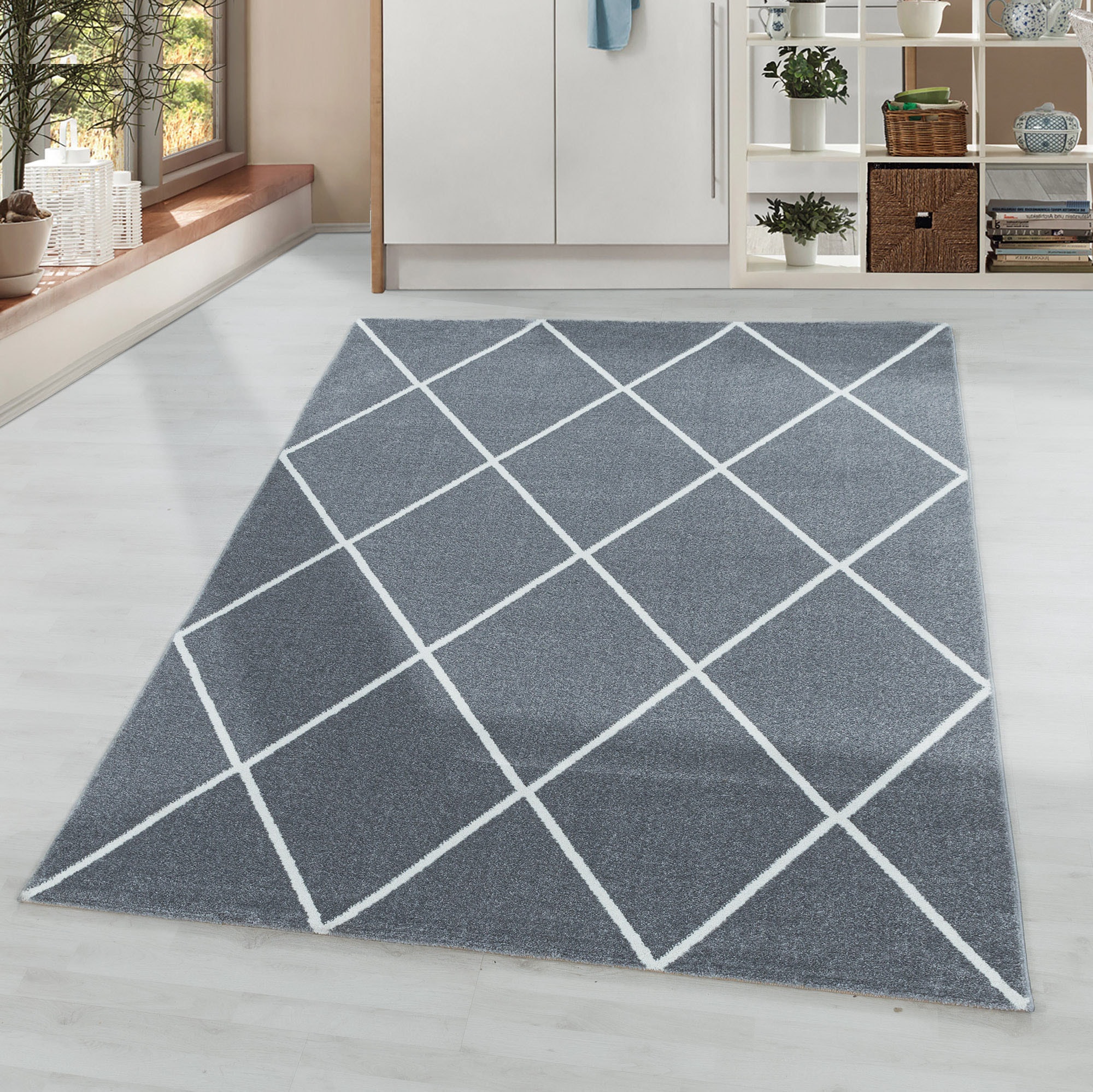 Ayyildiz Teppiche Teppich »RIO 4601«, rechteckig, 8 mm Höhe, Pflegeleicht / günstig online kaufen