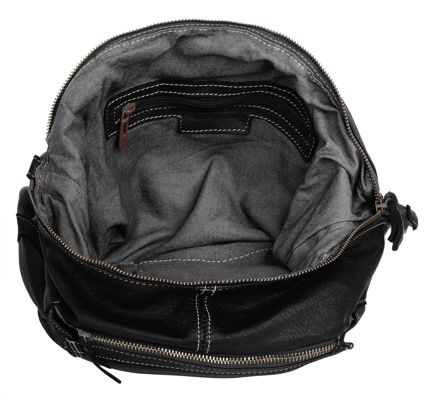 Cluty Shopper, echt Leder, Made in Italy