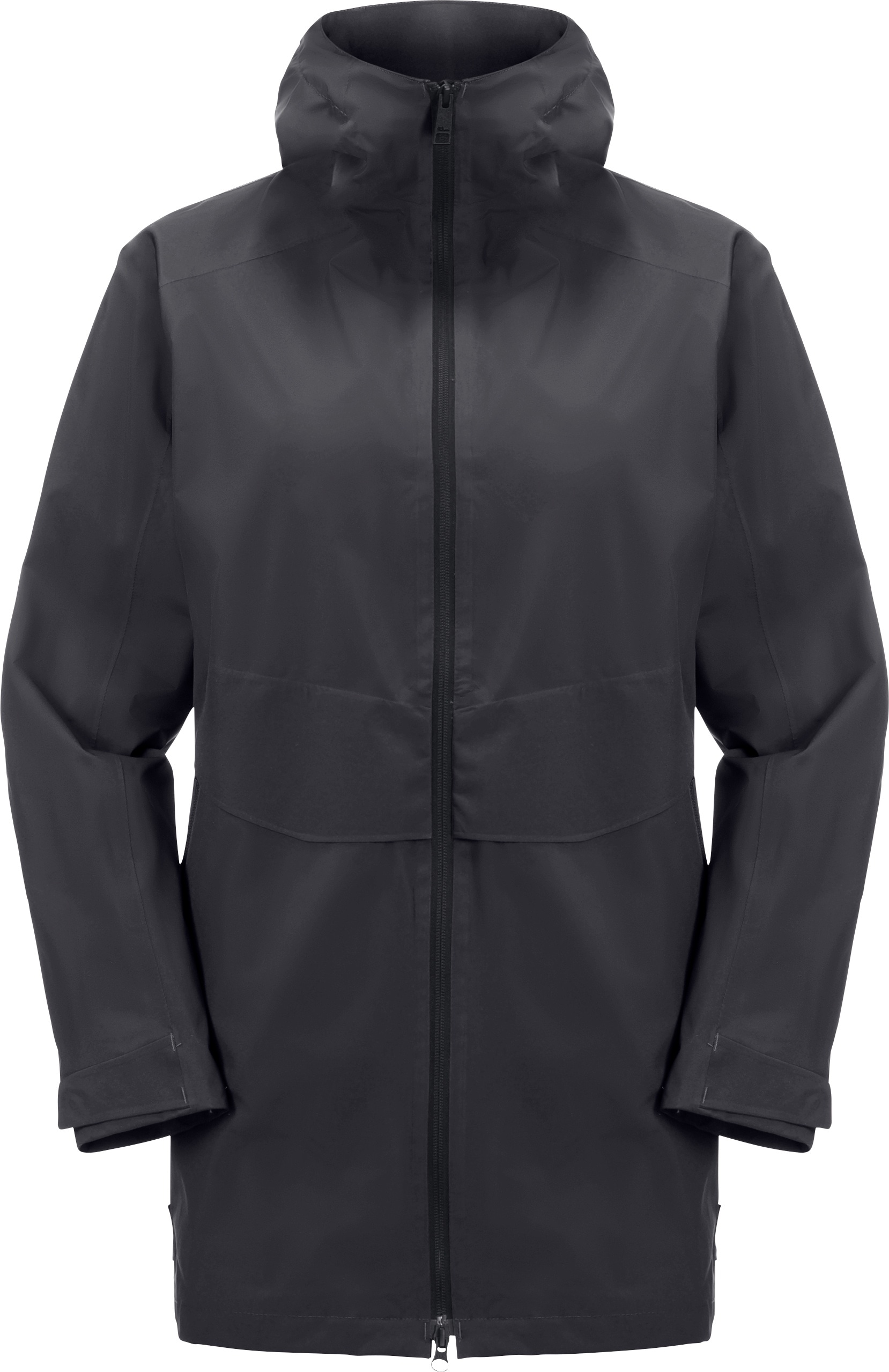 Jack Wolfskin Langjacke »MAINKAI LONG JKT W« mit Kapuze