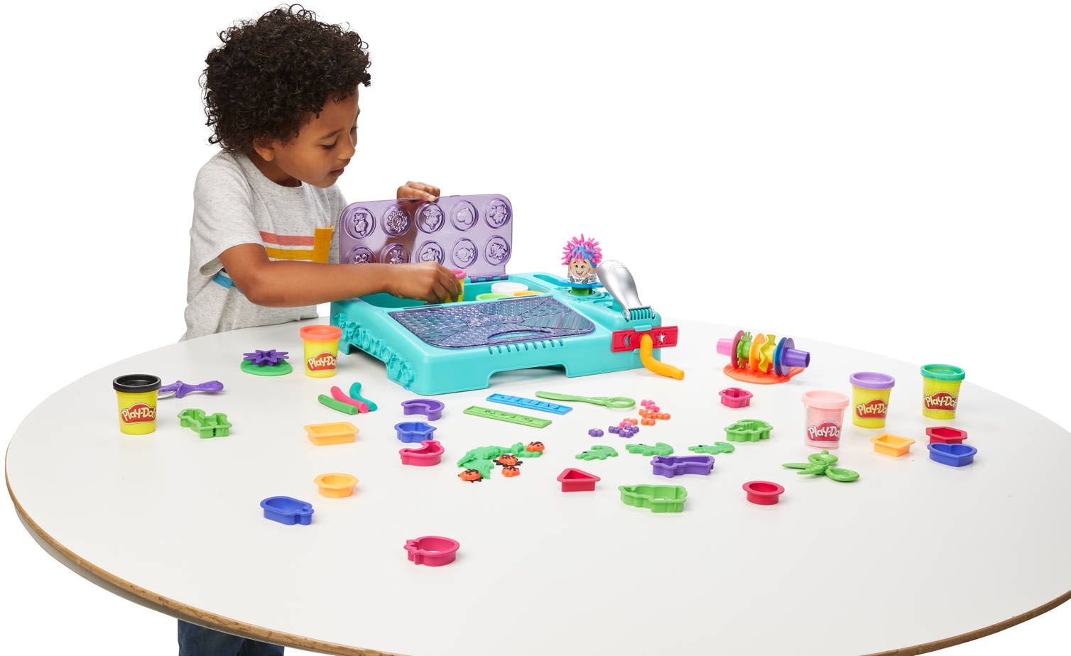 Hasbro Knete »Kreativbox für unterwegs«, mit 10 Dosen Play-Doh Knete