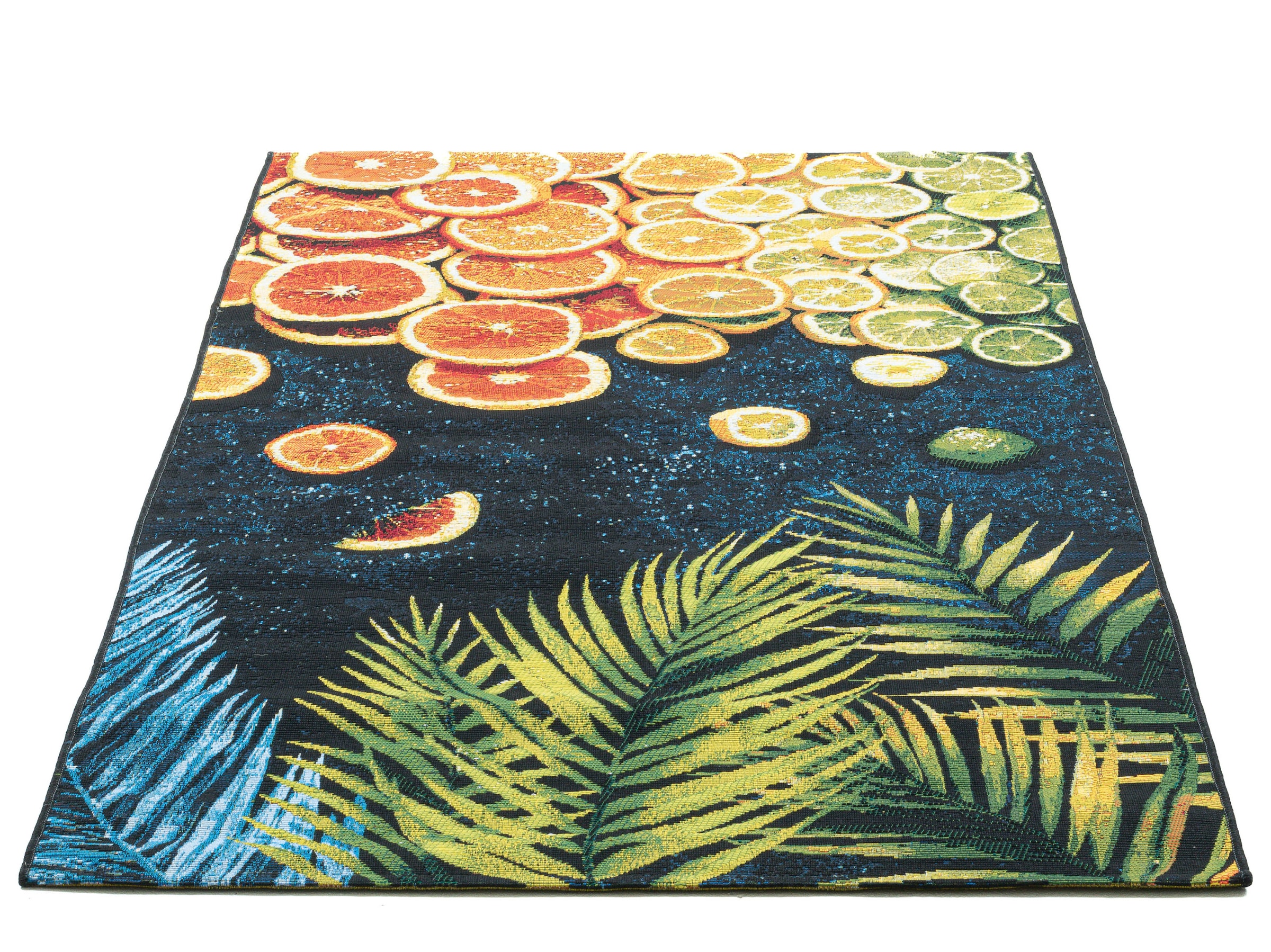 Sansibar Teppich »Rantum Beach 004«, rechteckig, 5 mm Höhe, Flachgewebe, modernes Sommer Design, In- und Outdoor geeignet