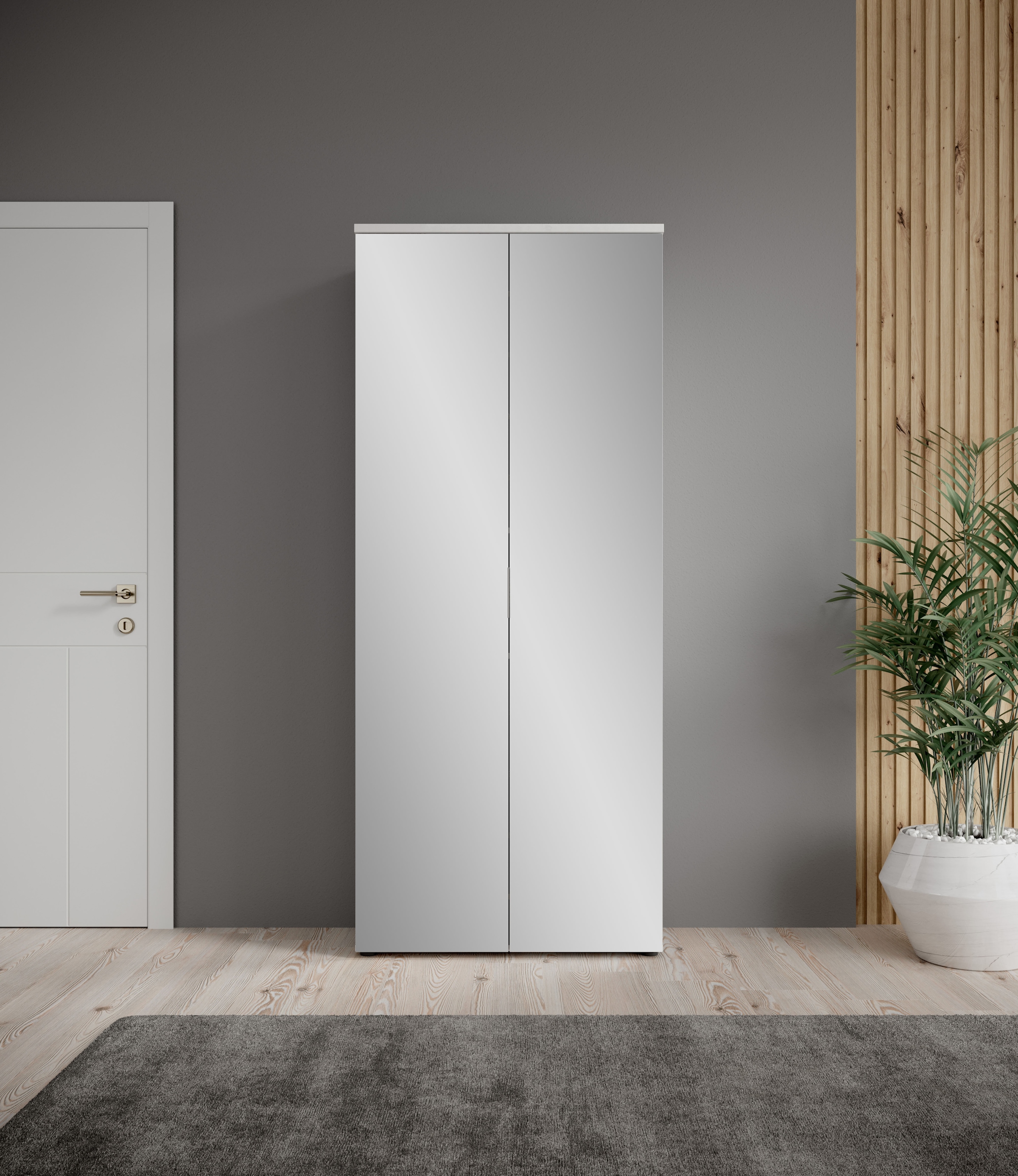 HBZ Schuhschrank »Lincoln mit Spiegel, BxHxT 80x190x35 cm«, (1 St.), Schuhschrank mit 2 Spiegeltüren, 9 Einlegeböden, 2 feste Böden online bestellen | Quelle.de HBZ Schuhschrank »Lincoln mit Spiegel, BxHxT 80x190x35 cm«, (1 St.), Schuhschrank mit 2 Spiegeltüren, 9 Einlegeböden, 2 feste Böden online bestellen | Quelle.de
