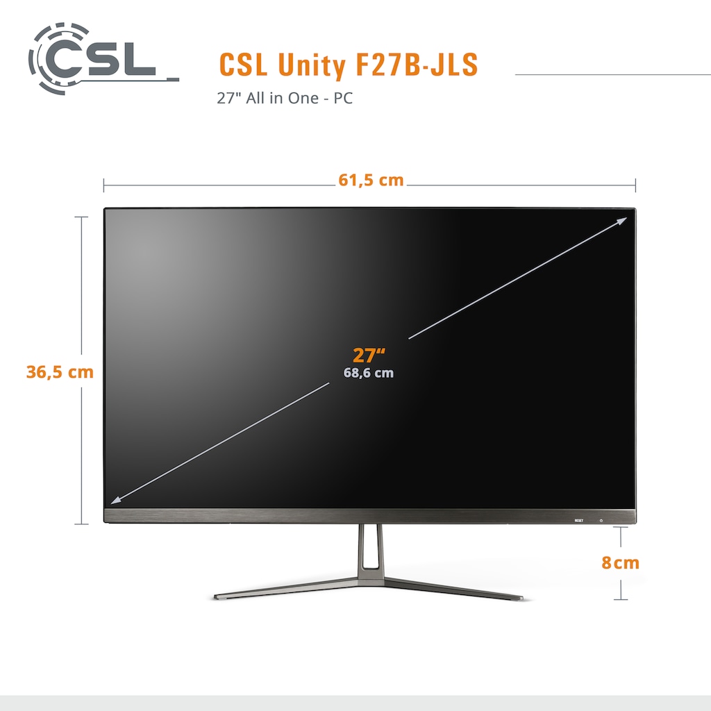 CSL All-in-One PC »Unity F27-JLS«