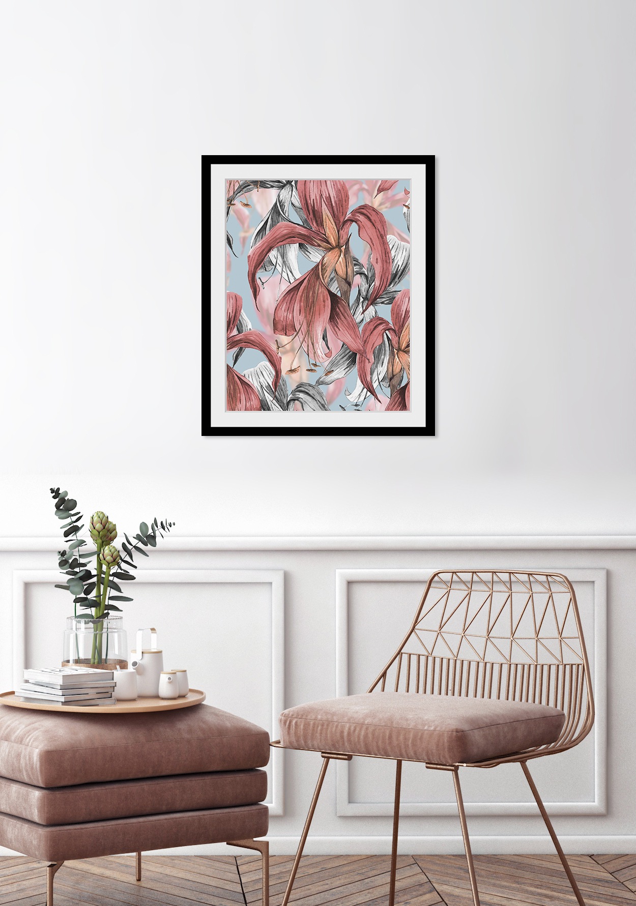 queence Bild »Joachim«, HD Premium Poster-Druck inkl. Holzrahmen günstig online kaufen