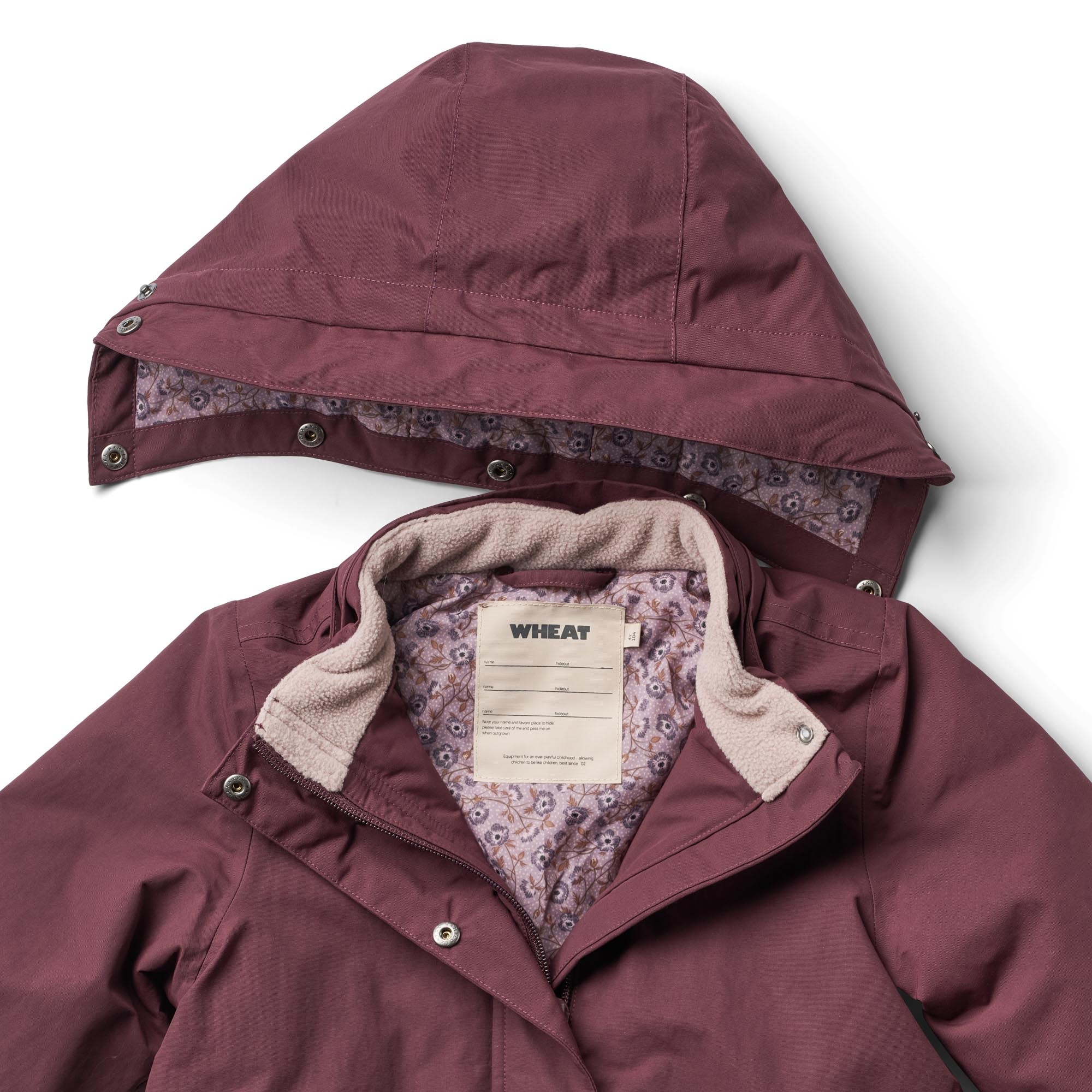 WHEAT Outdoorjacke »Tove Tech«, mit Kapuze, mit verstellbarem Kordelzug in der Taille, praktischen Daumenlöchern