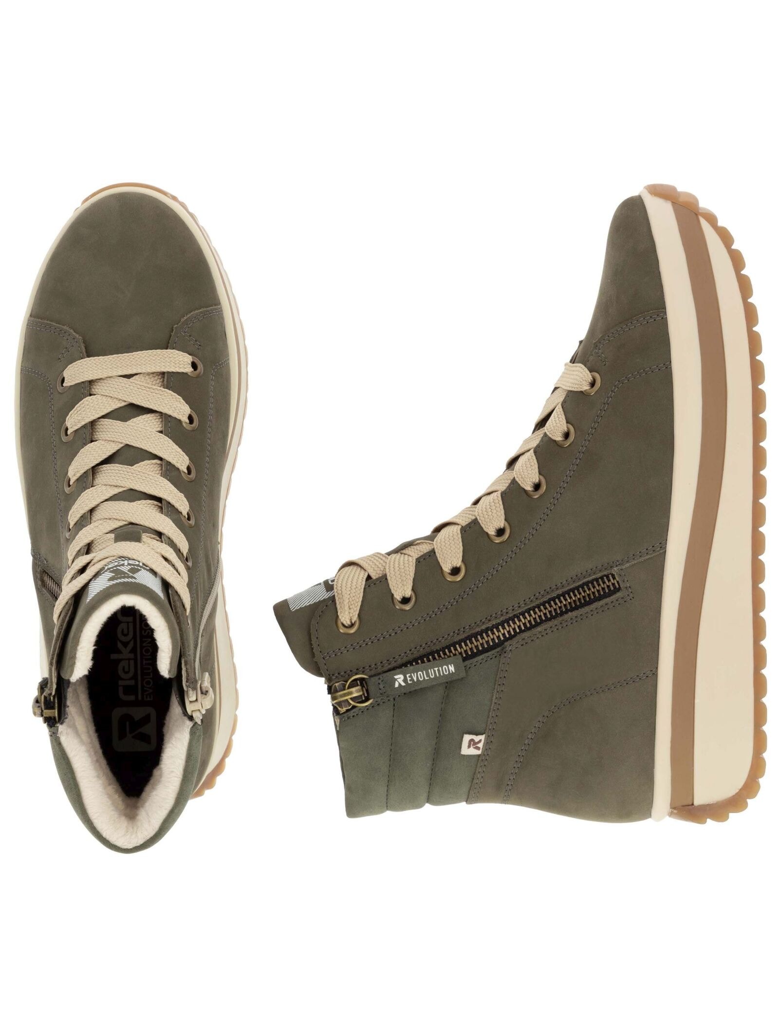 Rieker Ankleboots »Rieker Stiefelette Glattleder«