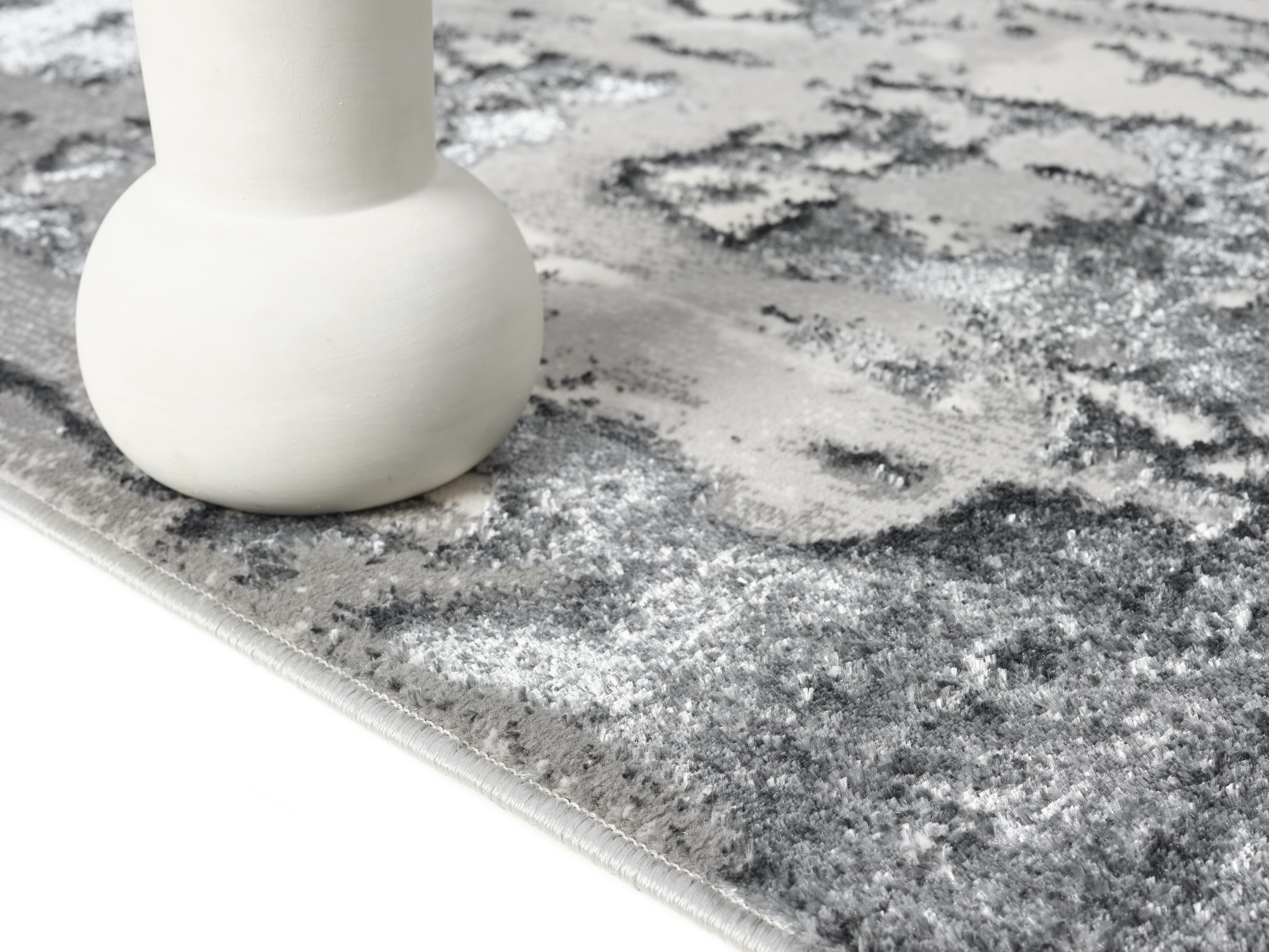 OTTO home Teppich »Miaja, im Vintage-Look« rechteckig 11 mm Höhe dichte Qualität,  leichter Glanz, Wohnzimmer, Schlafzimmer, Esszimmer