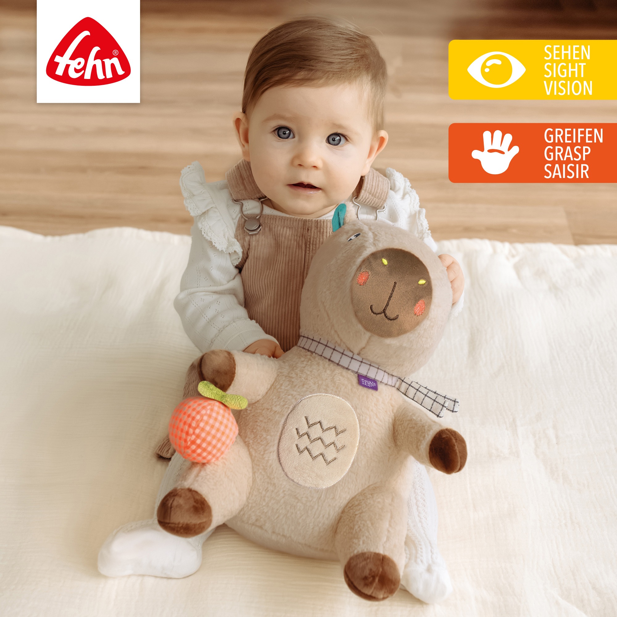 Fehn Kuscheltier »Capybara Clara, Capybara XL«