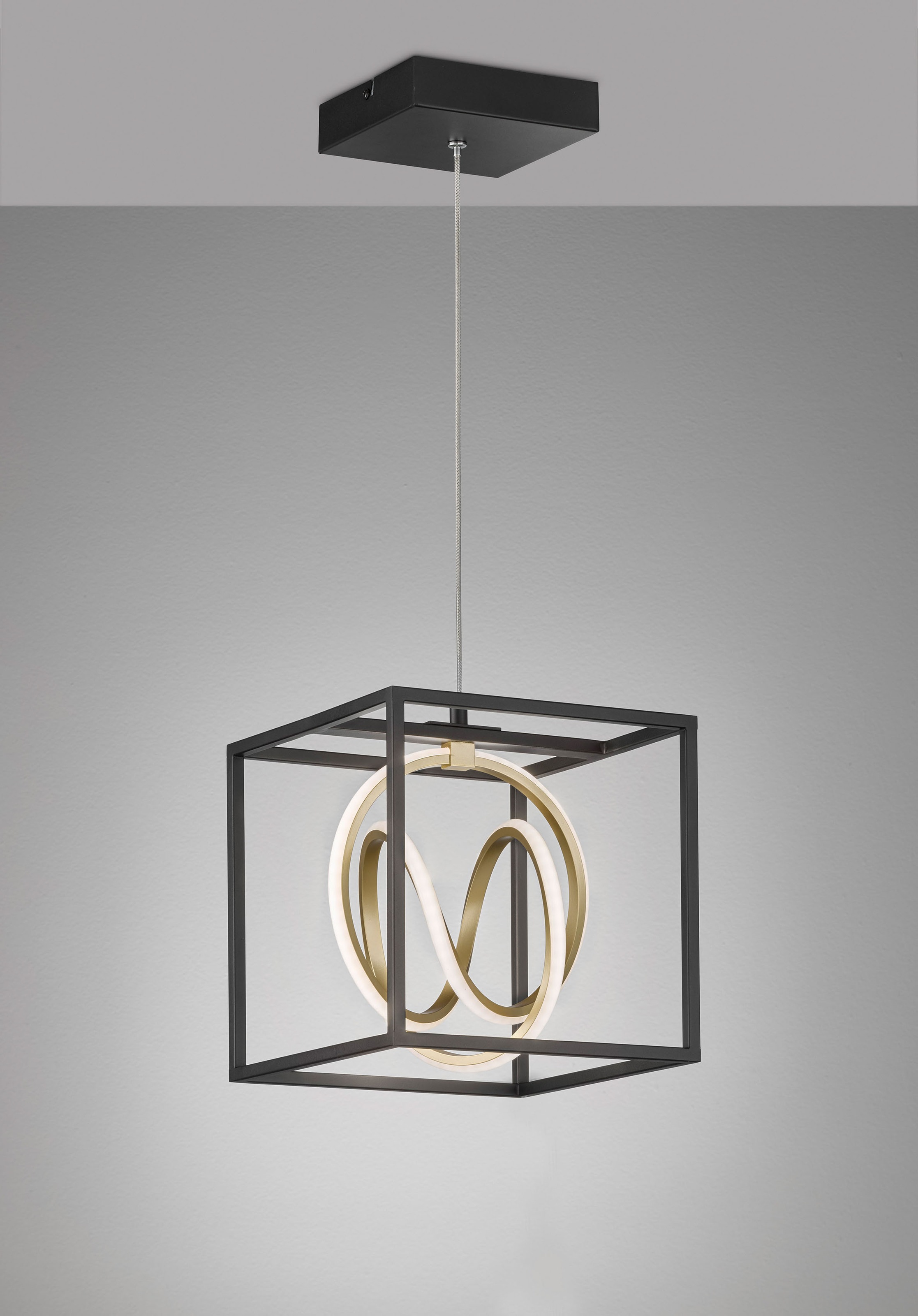 FISCHER & HONSEL LED Pendelleuchte »Gisi«, 1 flammig, Leuchtmittel LED-Modu günstig online kaufen
