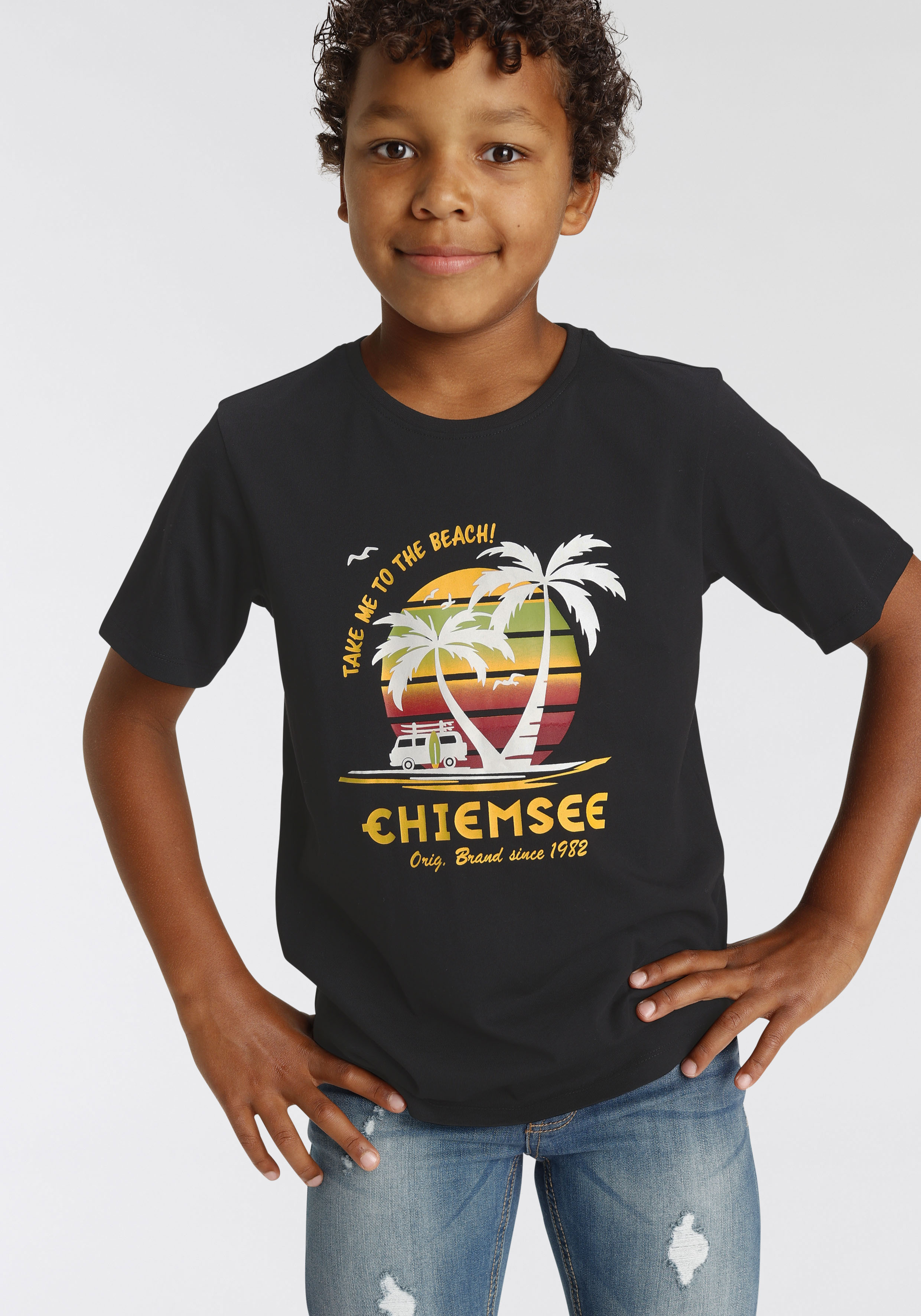 Bench. T-Shirt, moderner Druck im kaufen Online-Shop