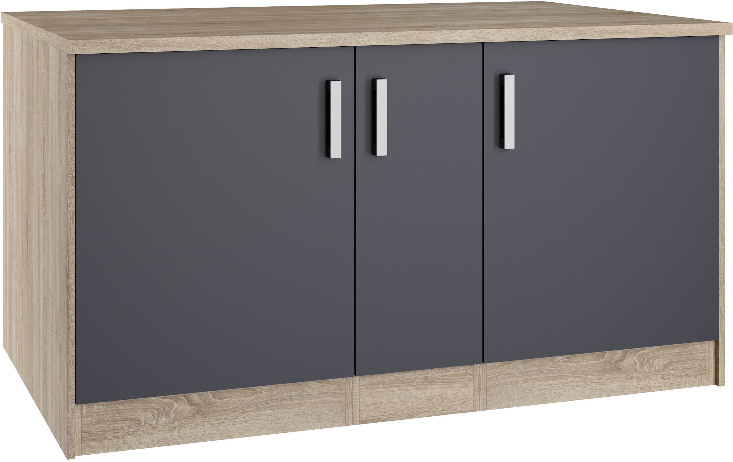 KOCHSTATION Kücheninsel »KS-Toronto«, Breite 153 cm, MDF-Fronten, Flaschenr günstig online kaufen