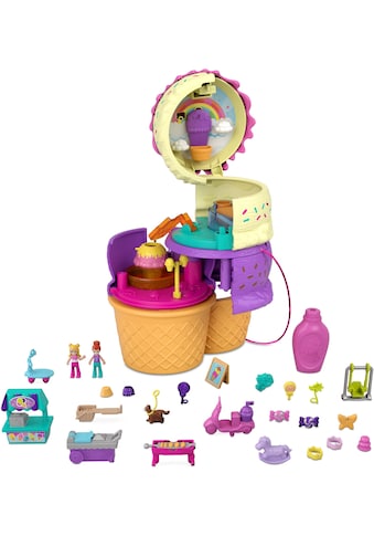 Mattel® Spielwelt »Polly Pocket, Ausklappspaß-Schatulle Eiswaffel« kaufen
