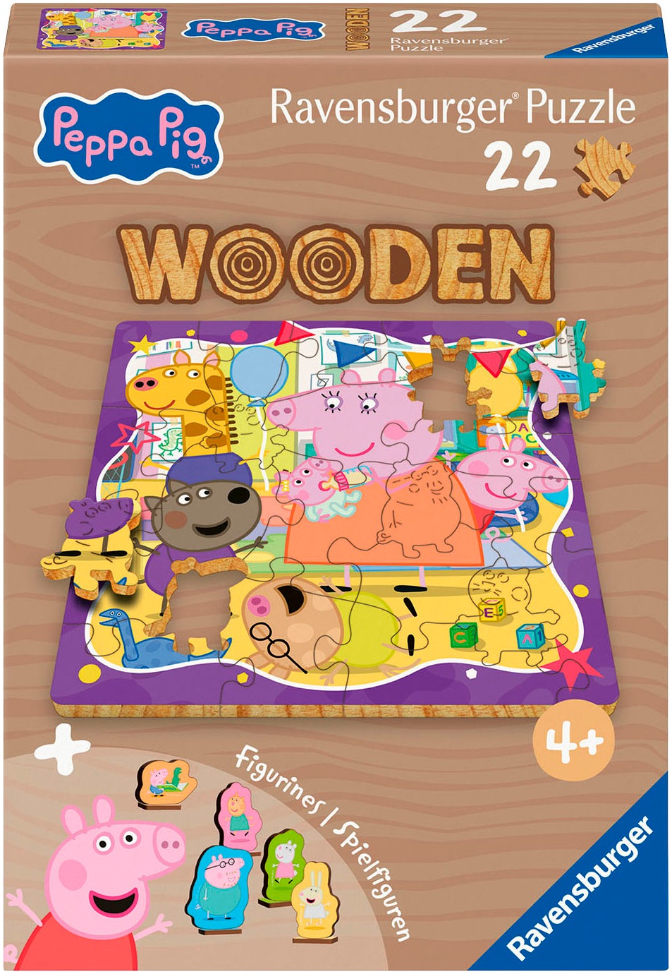 RAVENSBURGER Puzzle »Peppa Wutz - Peppa Pig Freundschaftsparty« bunt