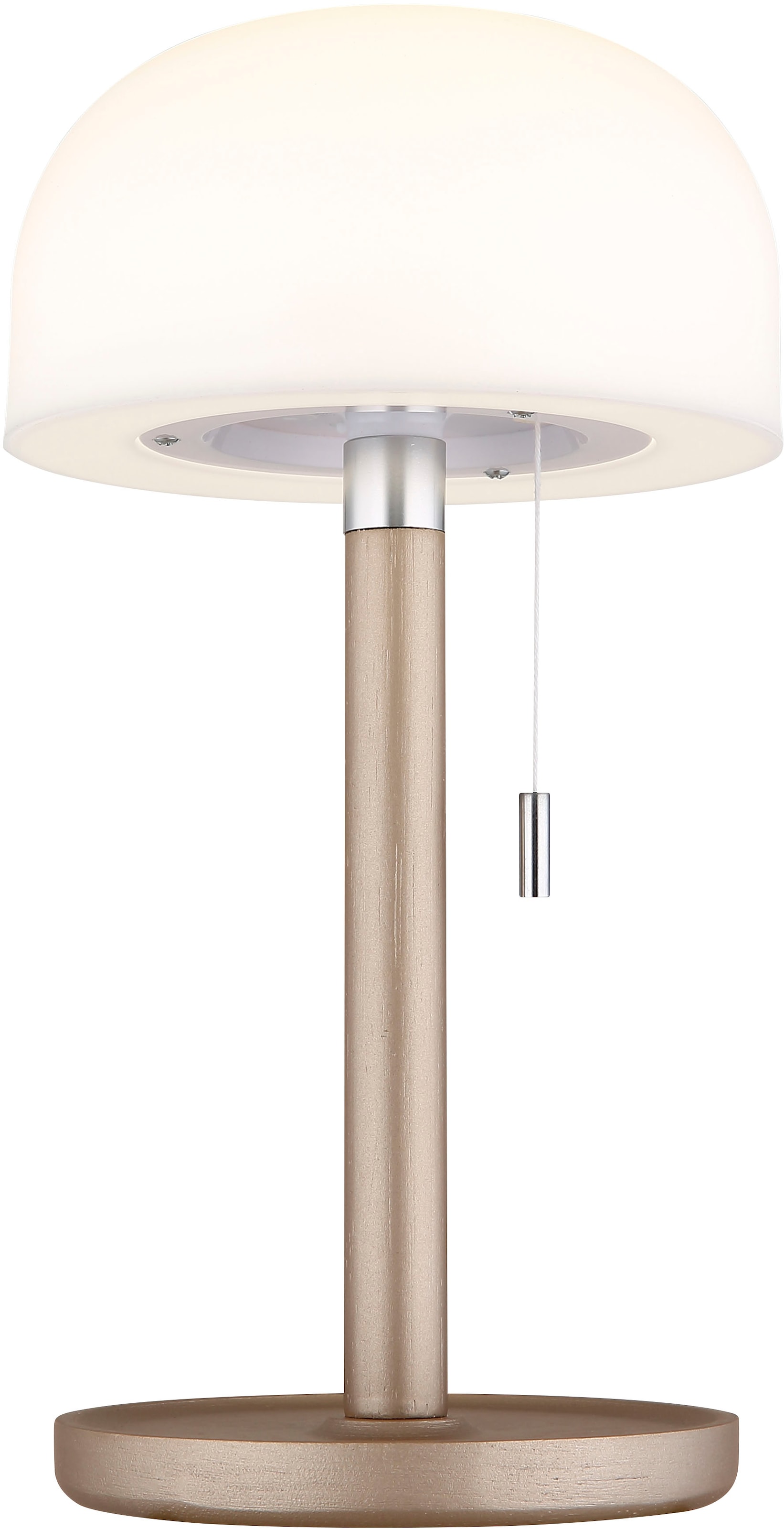 GLOBO LIGHTING LED Tischleuchte »NORMAN«, LED fest integriert, CCT-Funktion von warmen 3000 K bis kühleren 6000 K