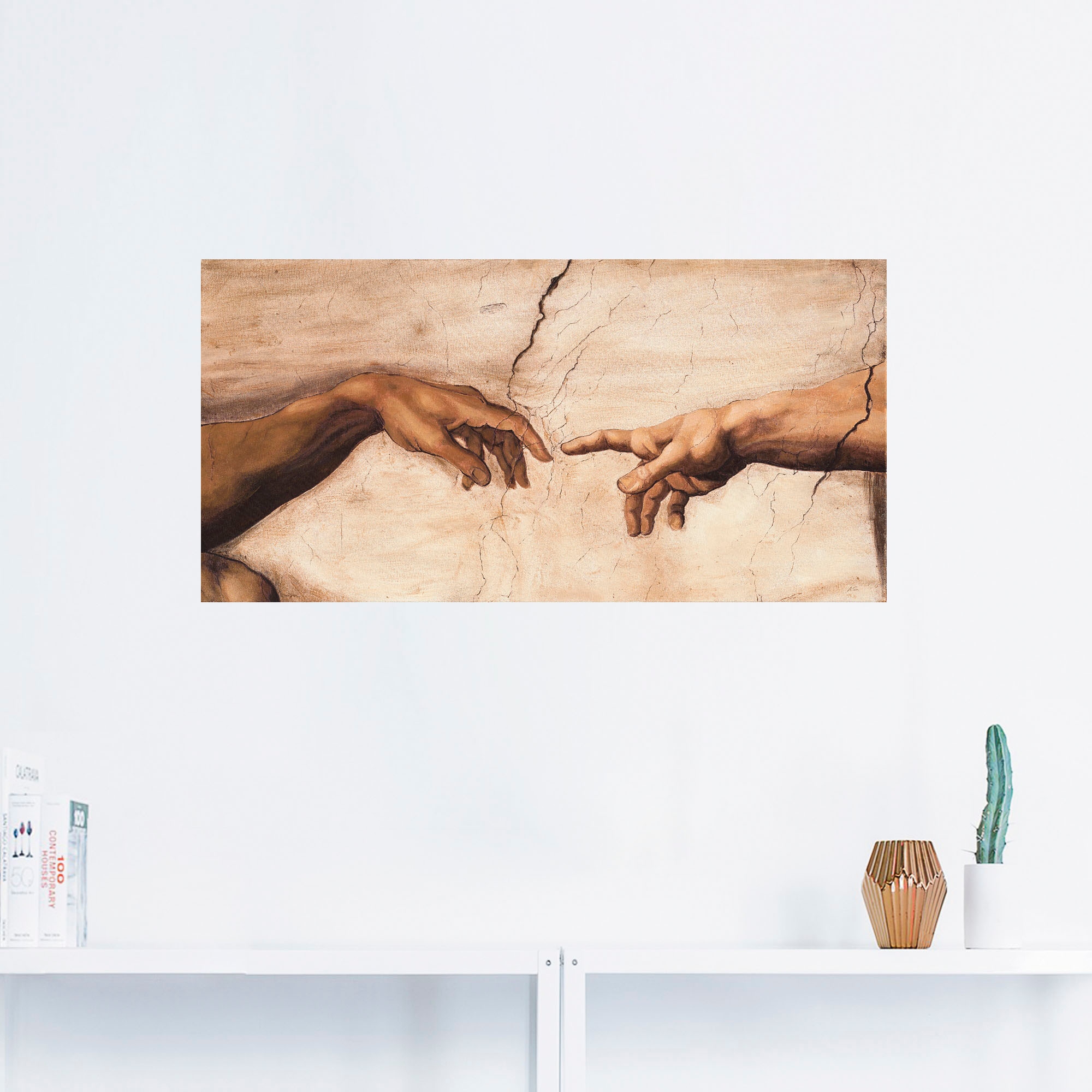 Artland Wandbild »Hände«, Religion, (1 St.), als Alubild, Outdoorbild, Leinwandbild, Poster, Wandaufkleber