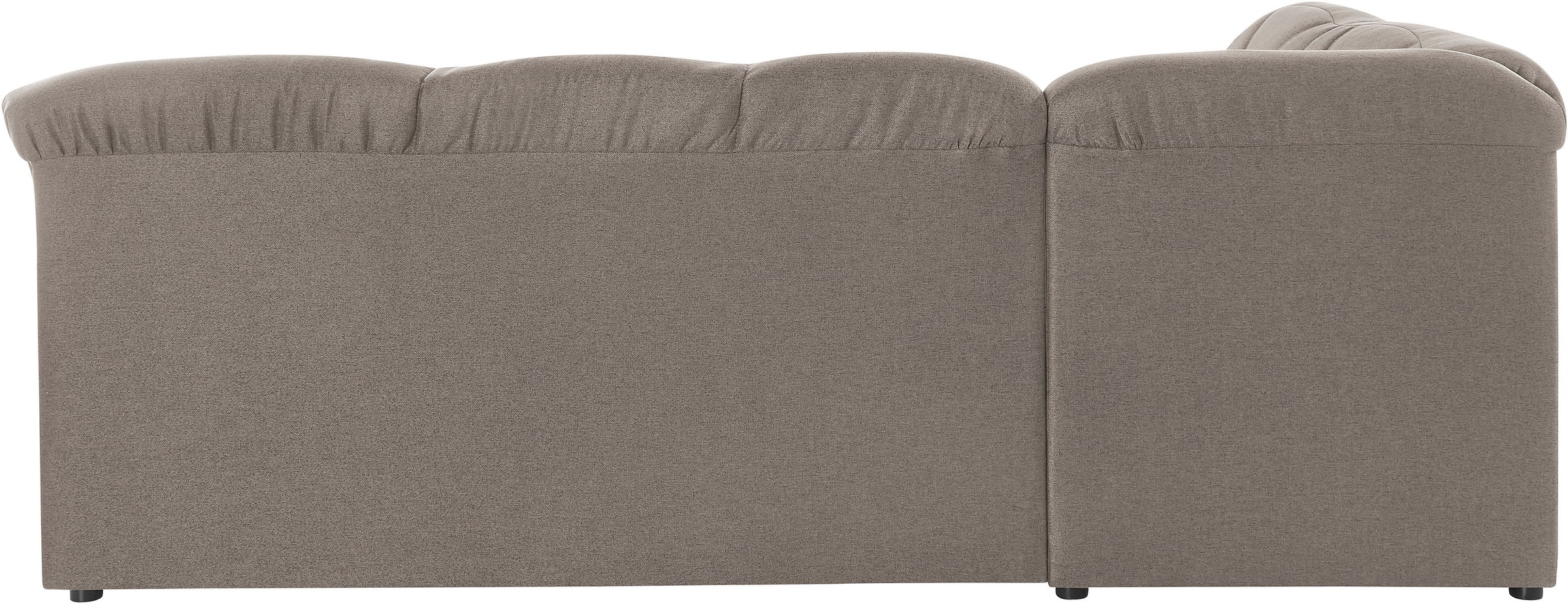 DOMO collection Ecksofa »Pegnitz, elegante Rückensteppung, zeitlose Formensprache, L-Form«, wahlweise mit Bettfunktion