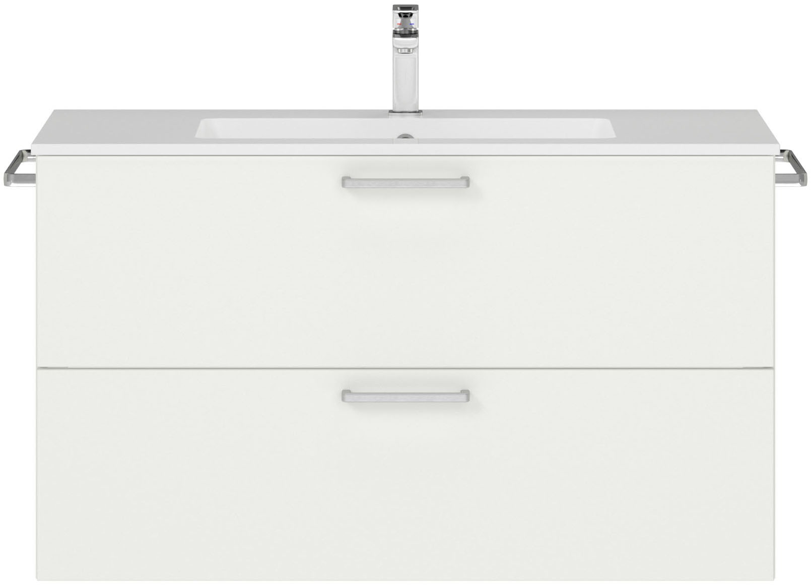 nobilia® Waschtisch-Set »Tolvina«, (1 St., vormontiert, mit Soft-Close), in günstig online kaufen