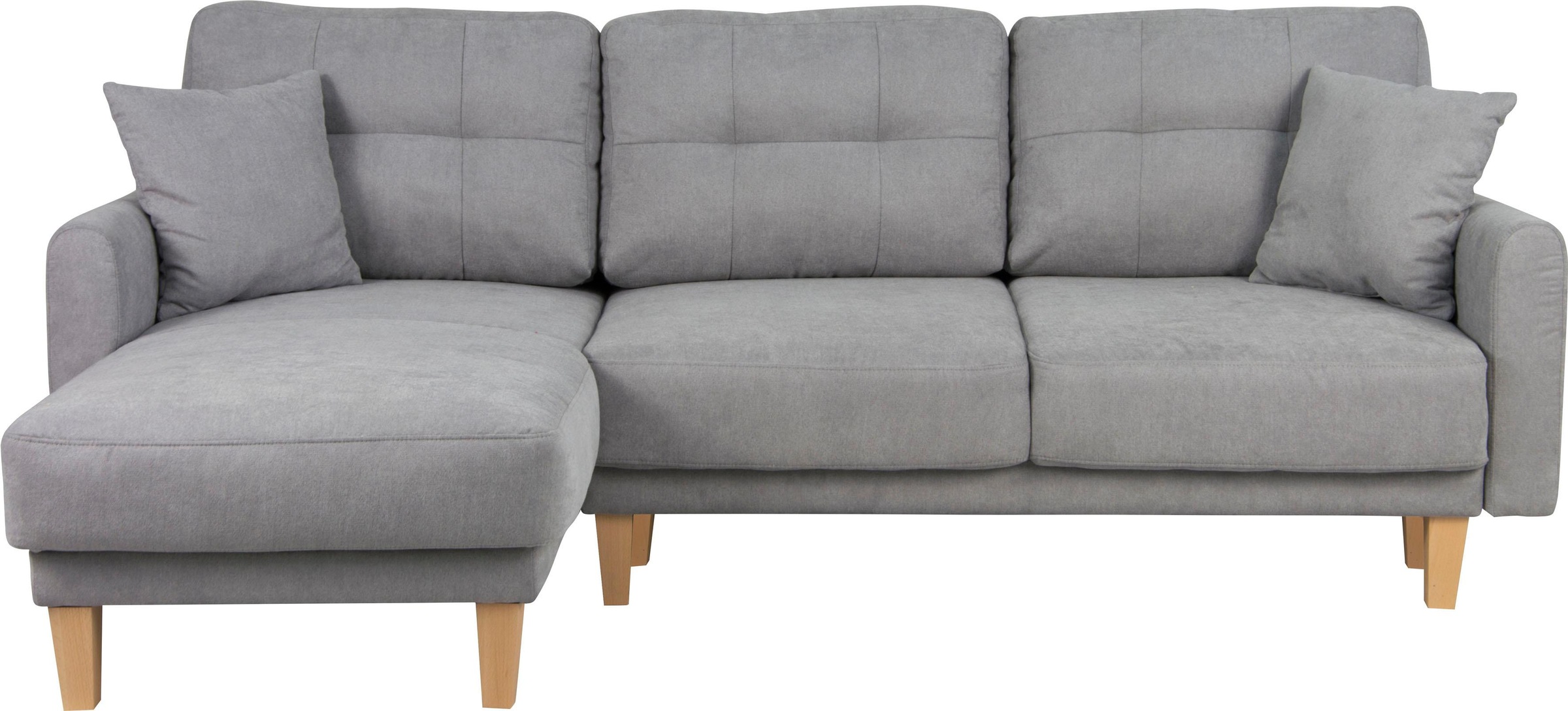 Home affaire Ecksofa »TRIPLO optionale Schlafsofa mit Bettkasten, Maße B/T/H: 234/164/89 cm«, L-Form wahlweise mit Bettfunktion - Liegefläche 132x210 cm