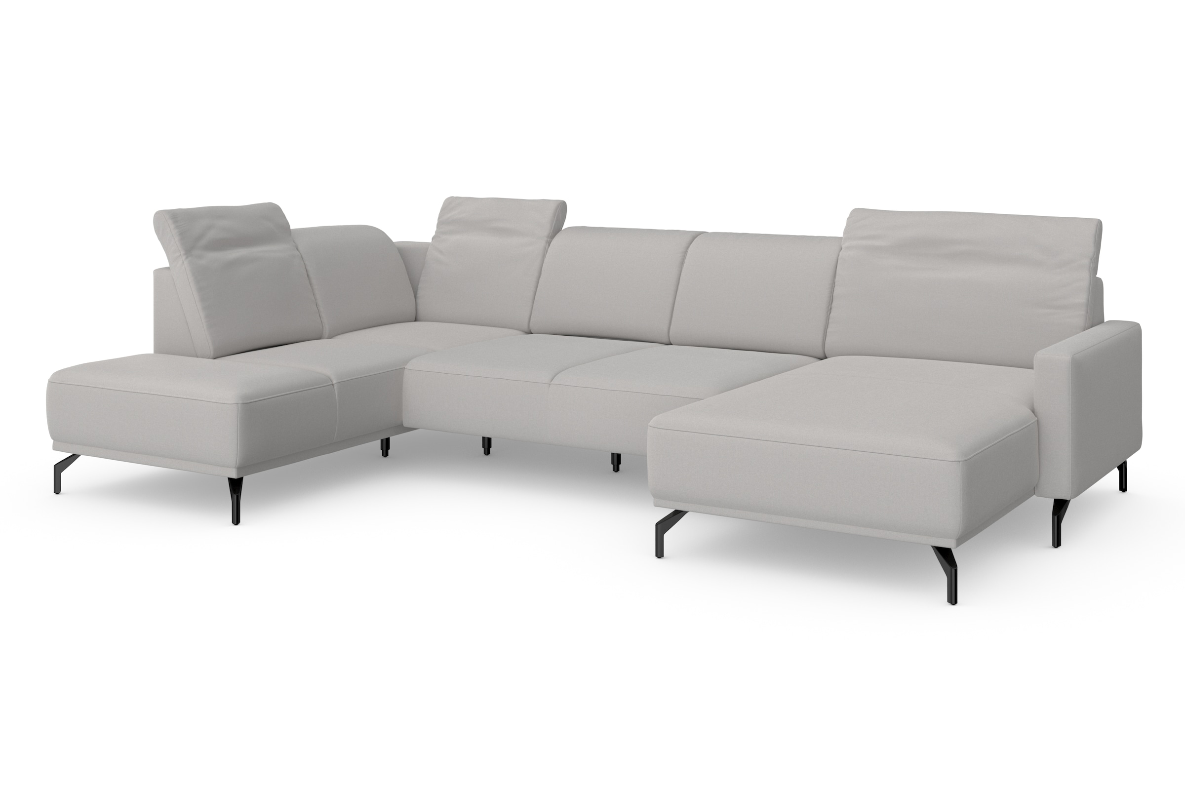 sit&more Wohnlandschaft »Bailando U-Form«, wahlweise mit Kopfteilverstellung und Vorziehsitz, motorisch