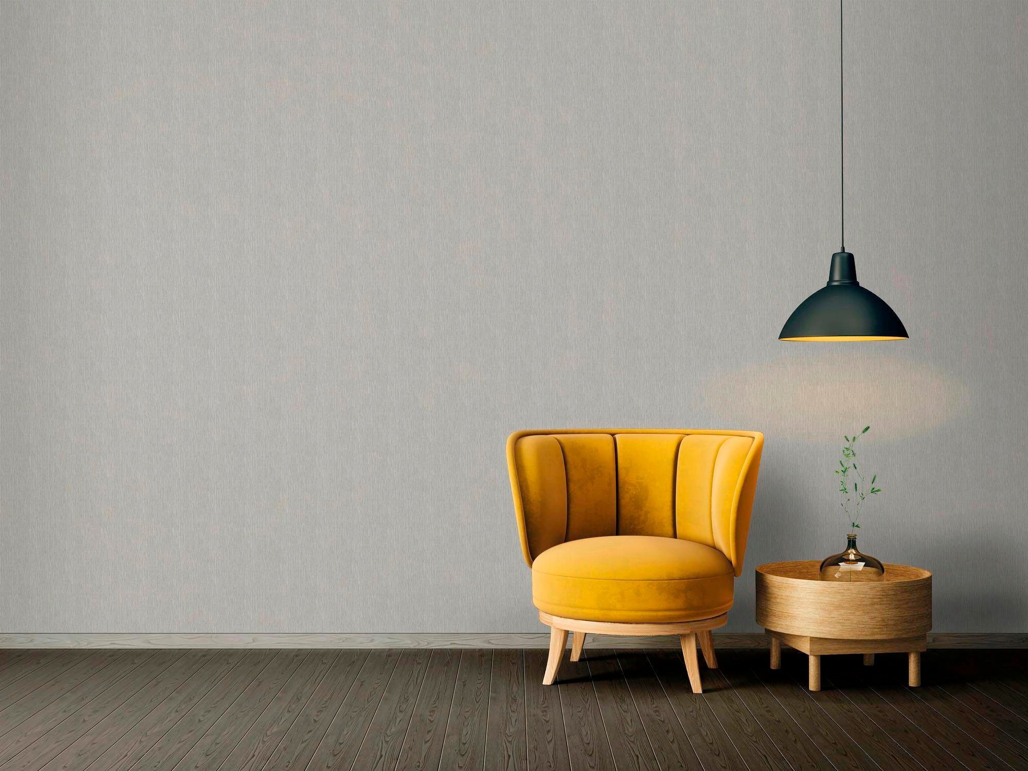 Architects Paper Vliestapete »Absolutely Chic«, unifarben-einfarbig-Strukturmuster, Designtapete Tapete Struktur Tapeten Wohnzimmer Schlafzimmer Küche