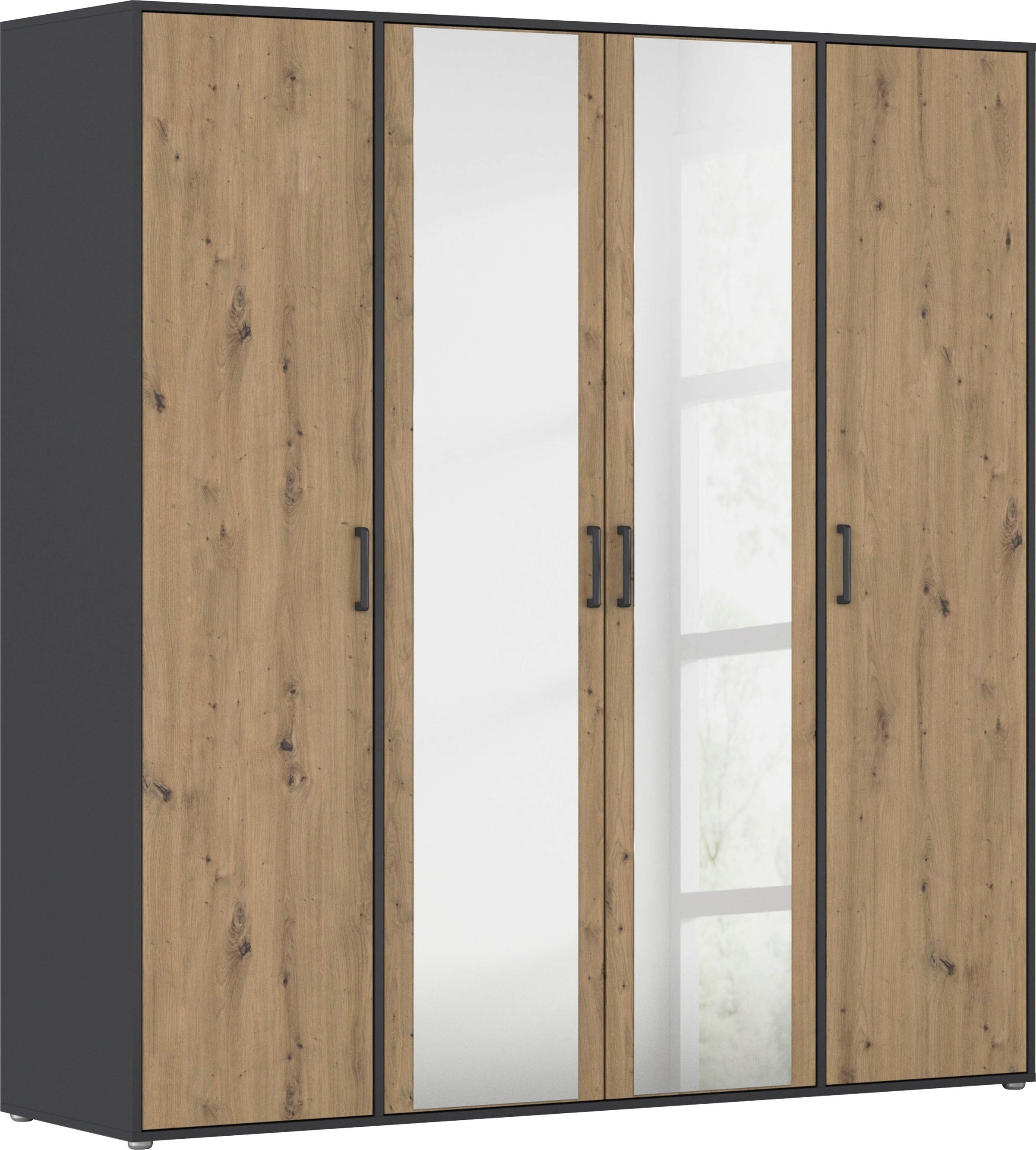 rauch Drehtürenschrank »Voyager«, (in 3 verschiedenen Ausstattungen BASIC/C günstig online kaufen