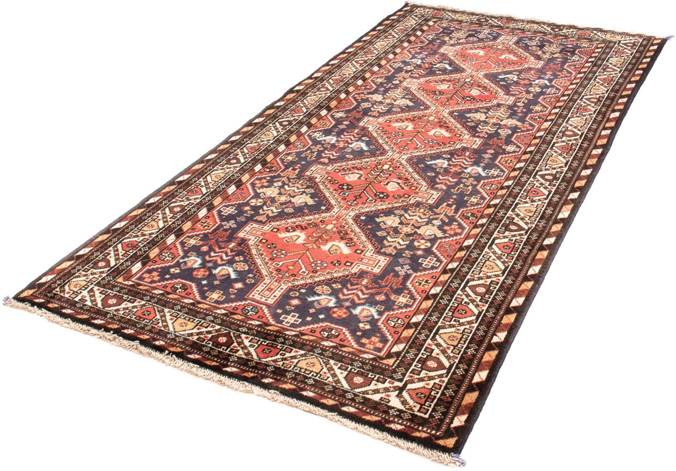 morgenland Orientteppich »Perser - Nomadic - 240 x 117 cm - hellrot«, recht günstig online kaufen