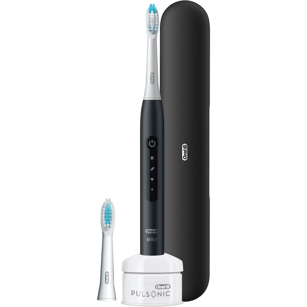 Oral-B Schallzahnbürste »Pulsonic Luxe 4500«, 2 St. Aufsteckbürsten