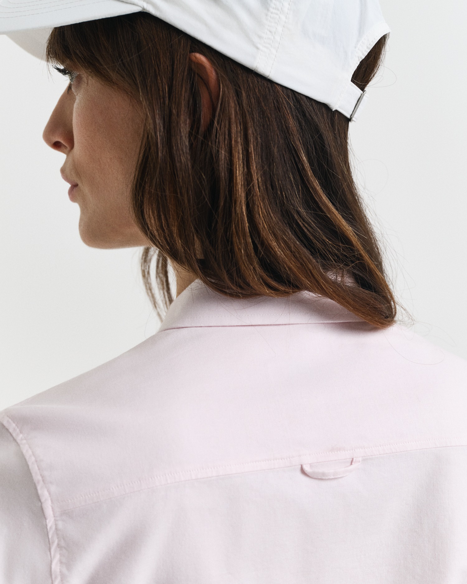 Gant Langarmbluse »New Slim Stretch Oxford Blouse« für bequemen Sitz u. Bewegungsfreiheit, New Slim Stretch, bügelfrei