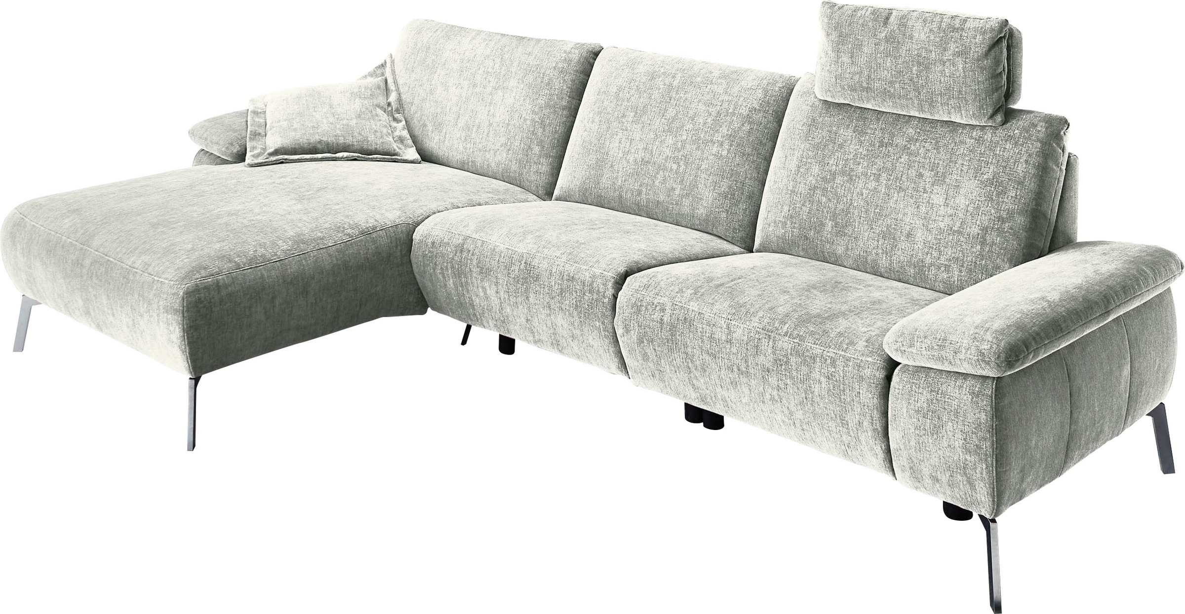 INOSIGN Ecksofa Bellini L-Form, teilmotorische Relaxfunktion an 1 Element, günstig online kaufen