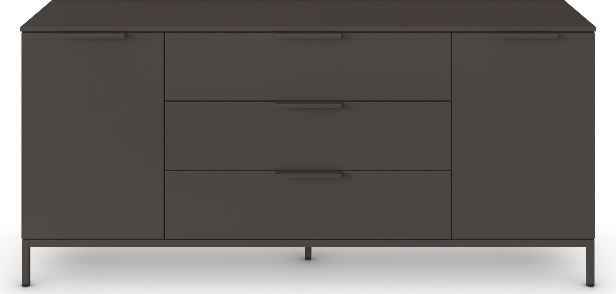 rauch Kombikommode »Kommode Türkommode Sideboard Kombikommode FLIPP«, (Breite 160 cm mit 2 Einlegeböden), 2-türig mit 3 Schubladen und Soft-Close-Funktion